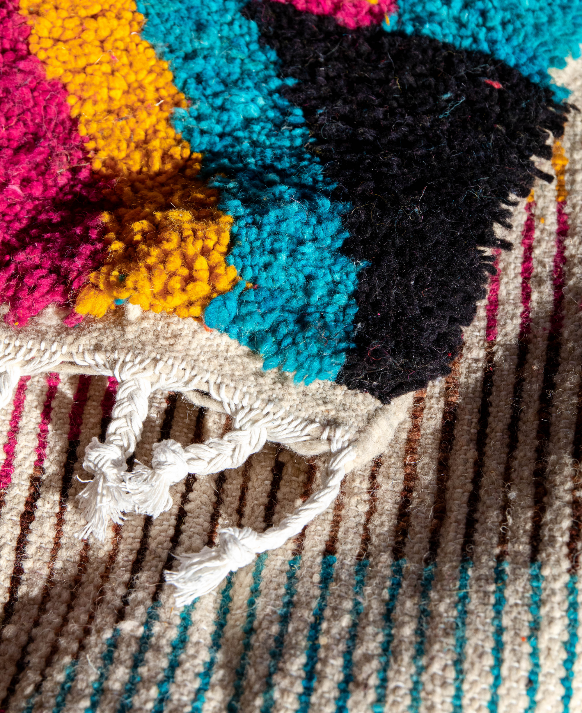 Moroccan Berber Beni Ourain Rug