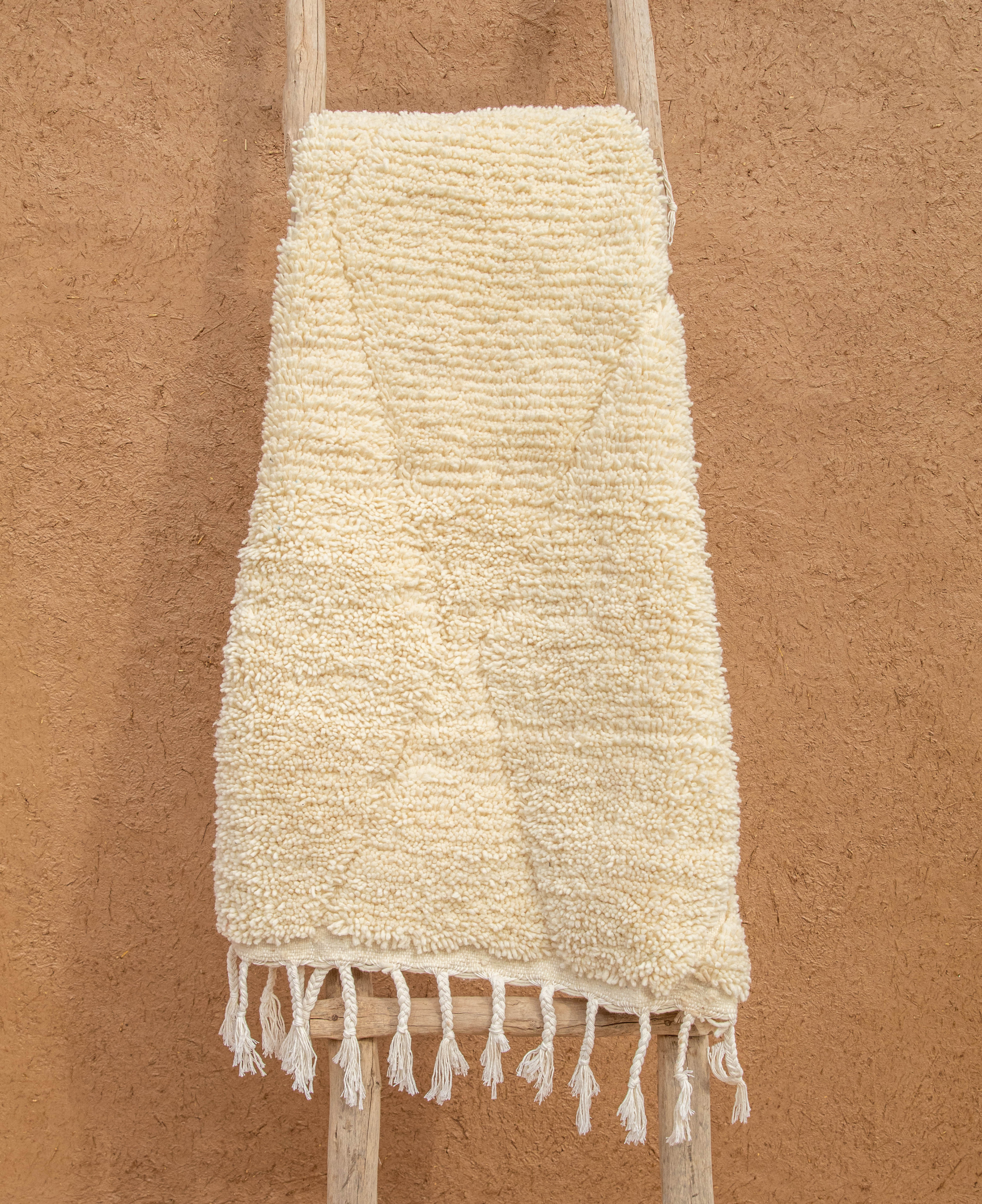 Shag Moroccan Beni Ourain Rug