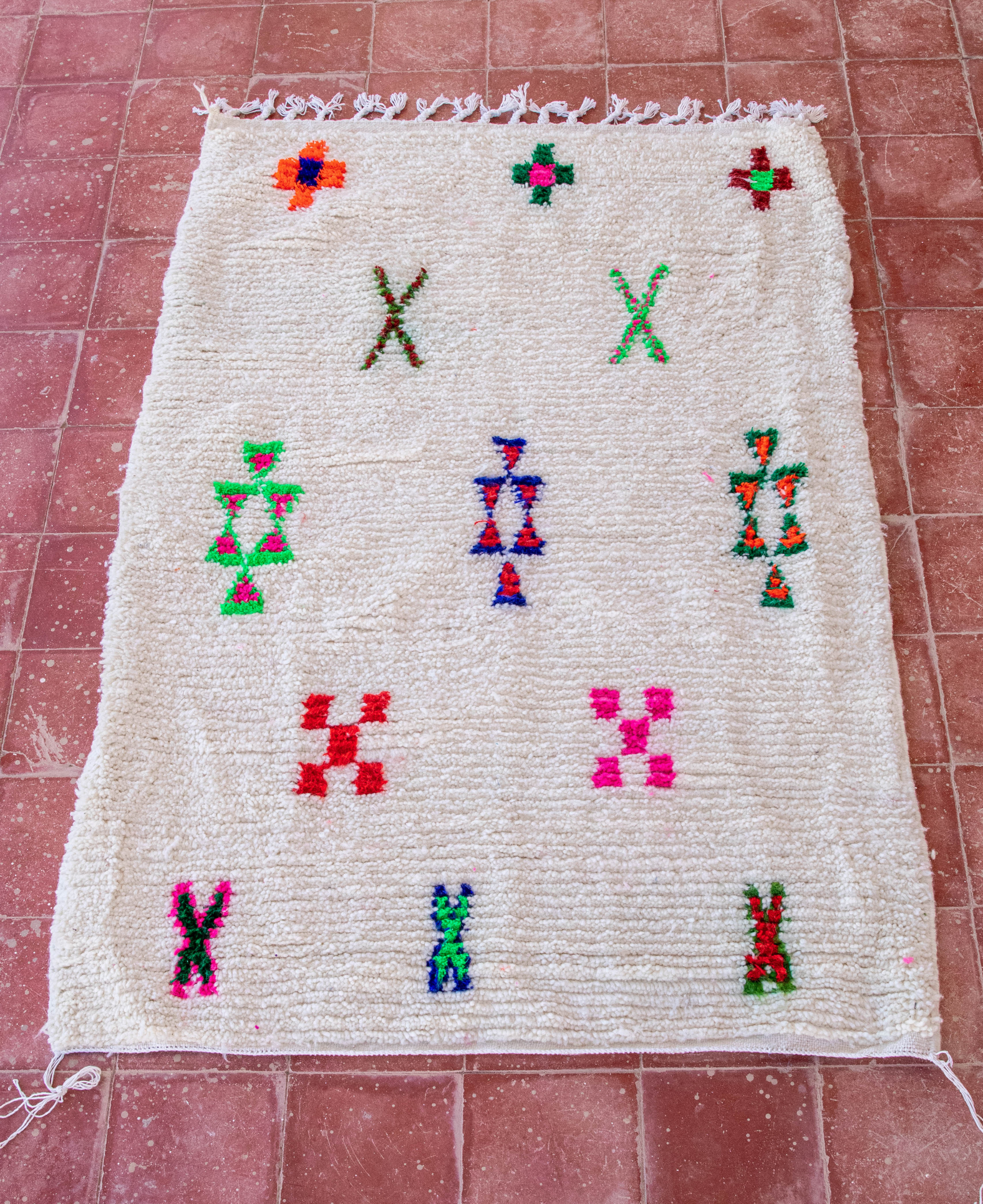 Moroccan Berber Beni Ourain Rug