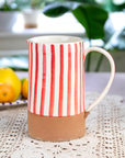 Large Moroccan Handmade Ceramic Jug