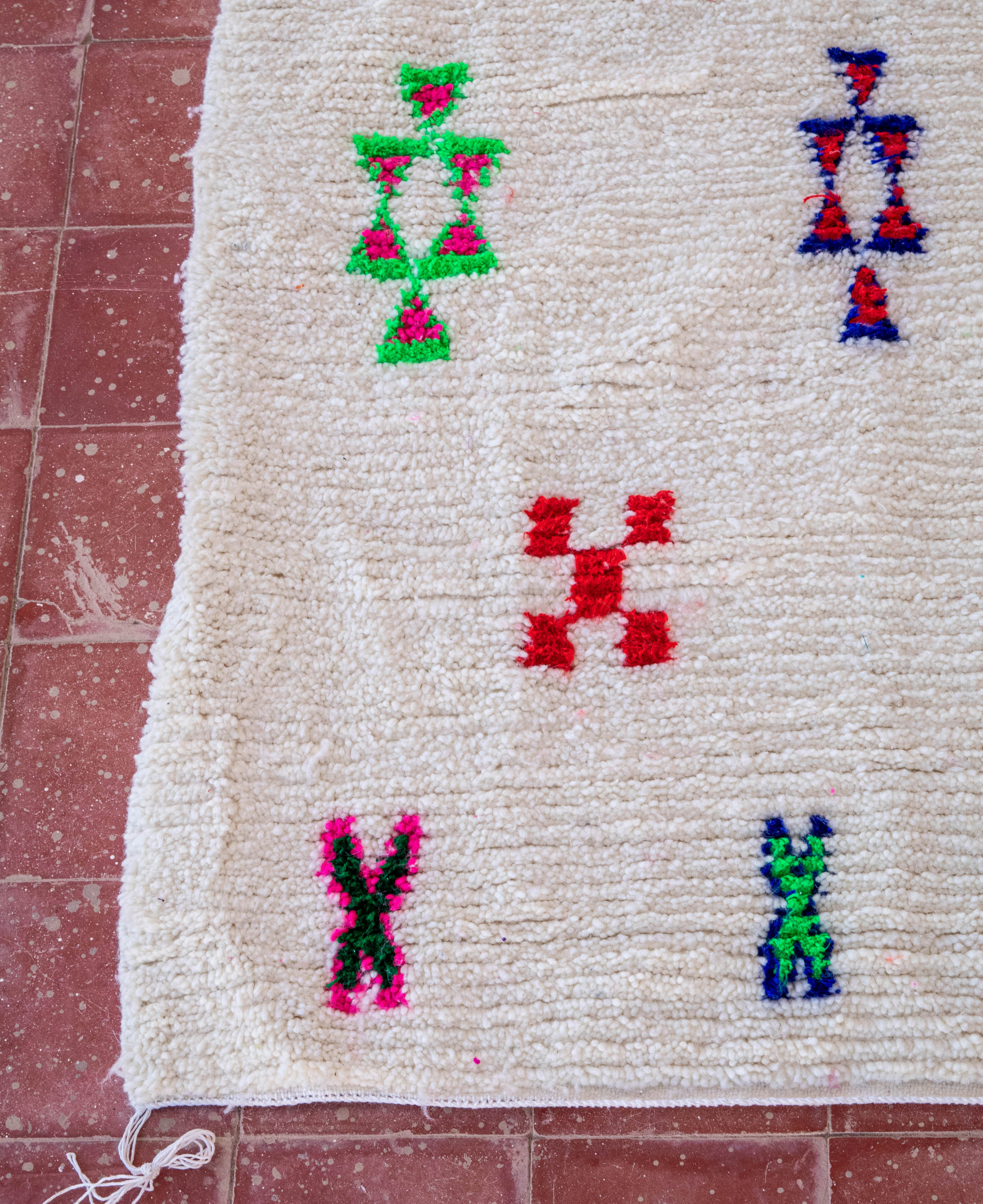 Moroccan Berber Beni Ourain Rug