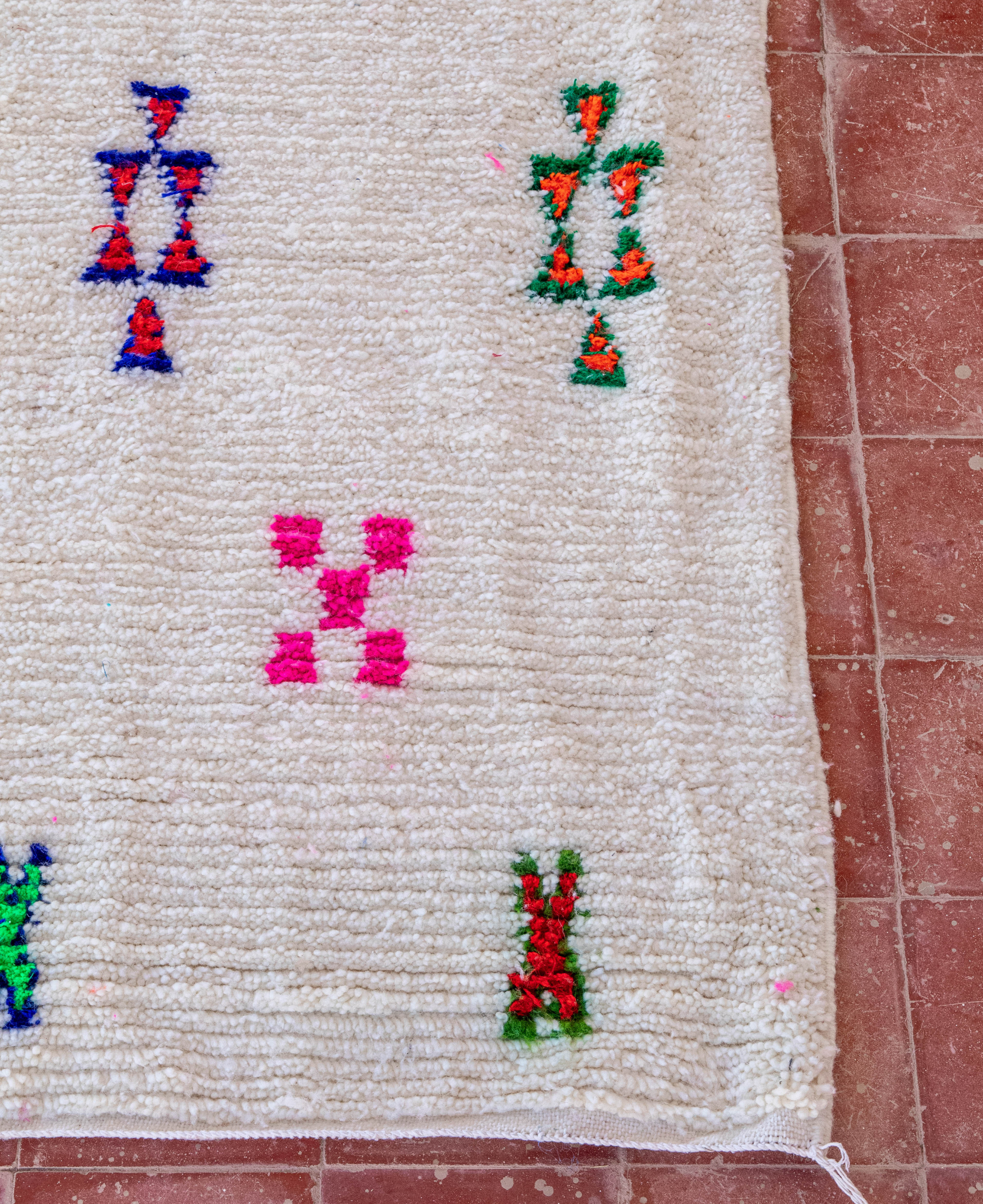 Moroccan Berber Beni Ourain Rug
