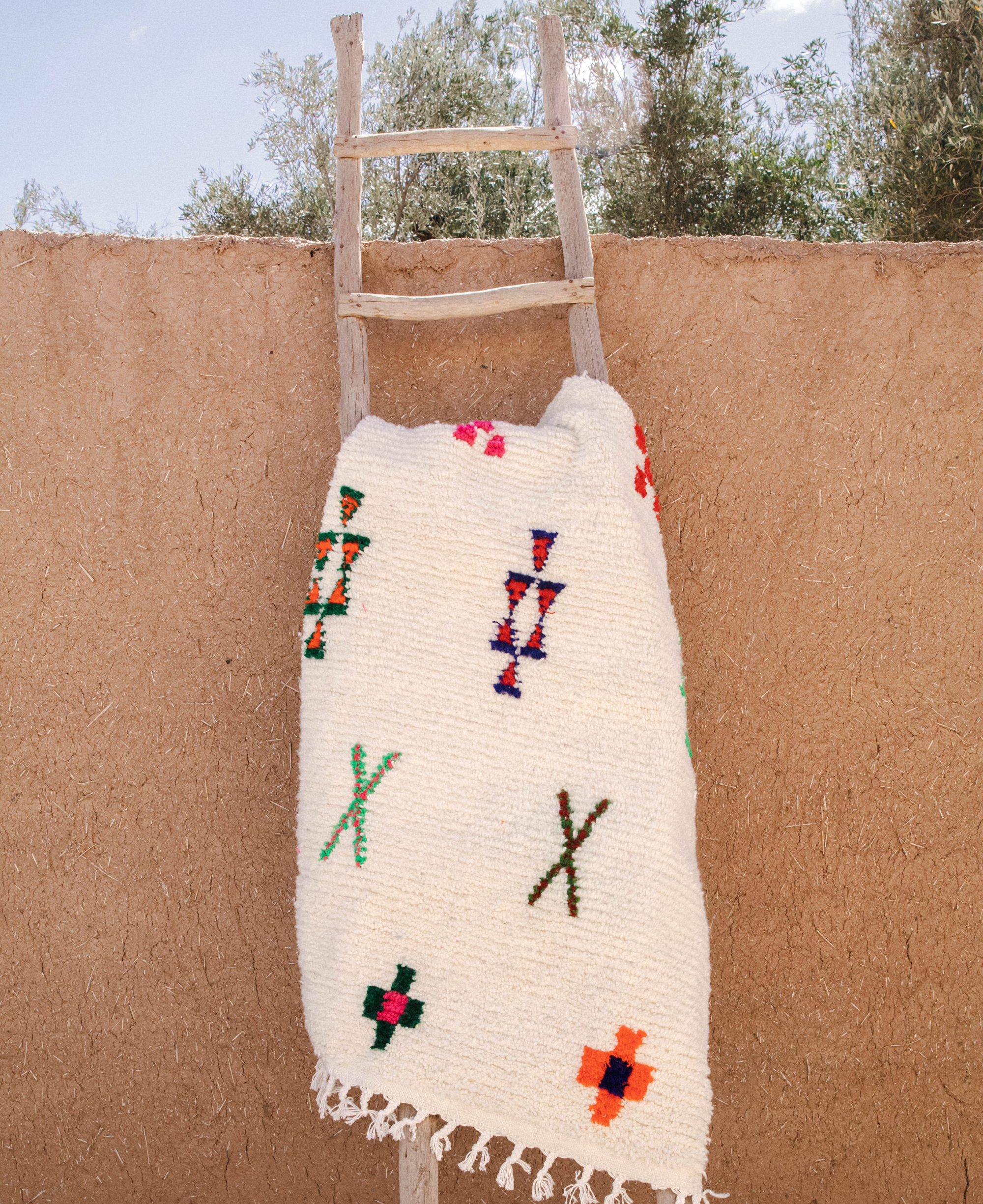 Moroccan Berber Beni Ourain Rug