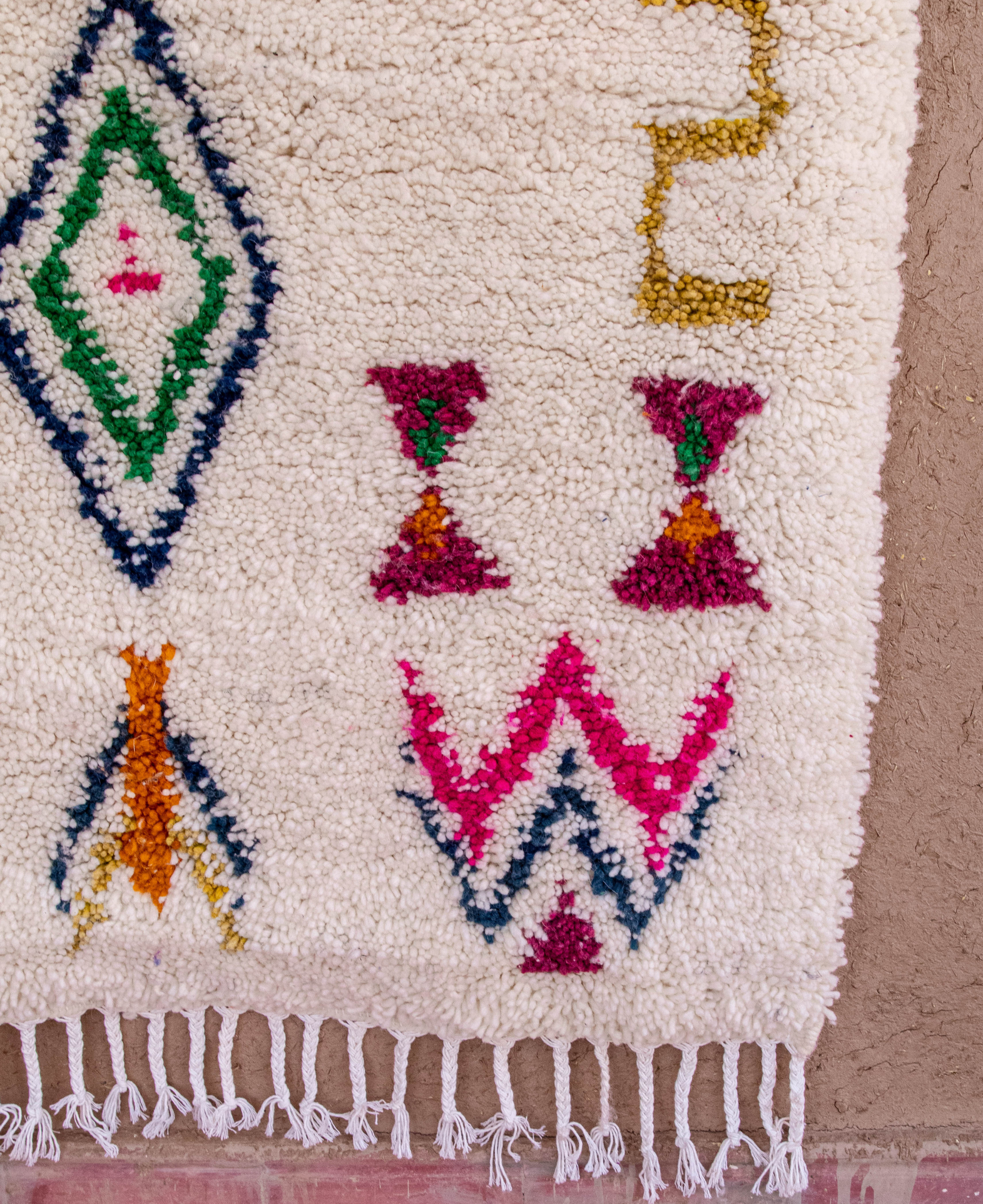 Moroccan Berber Beni Ourain Rug