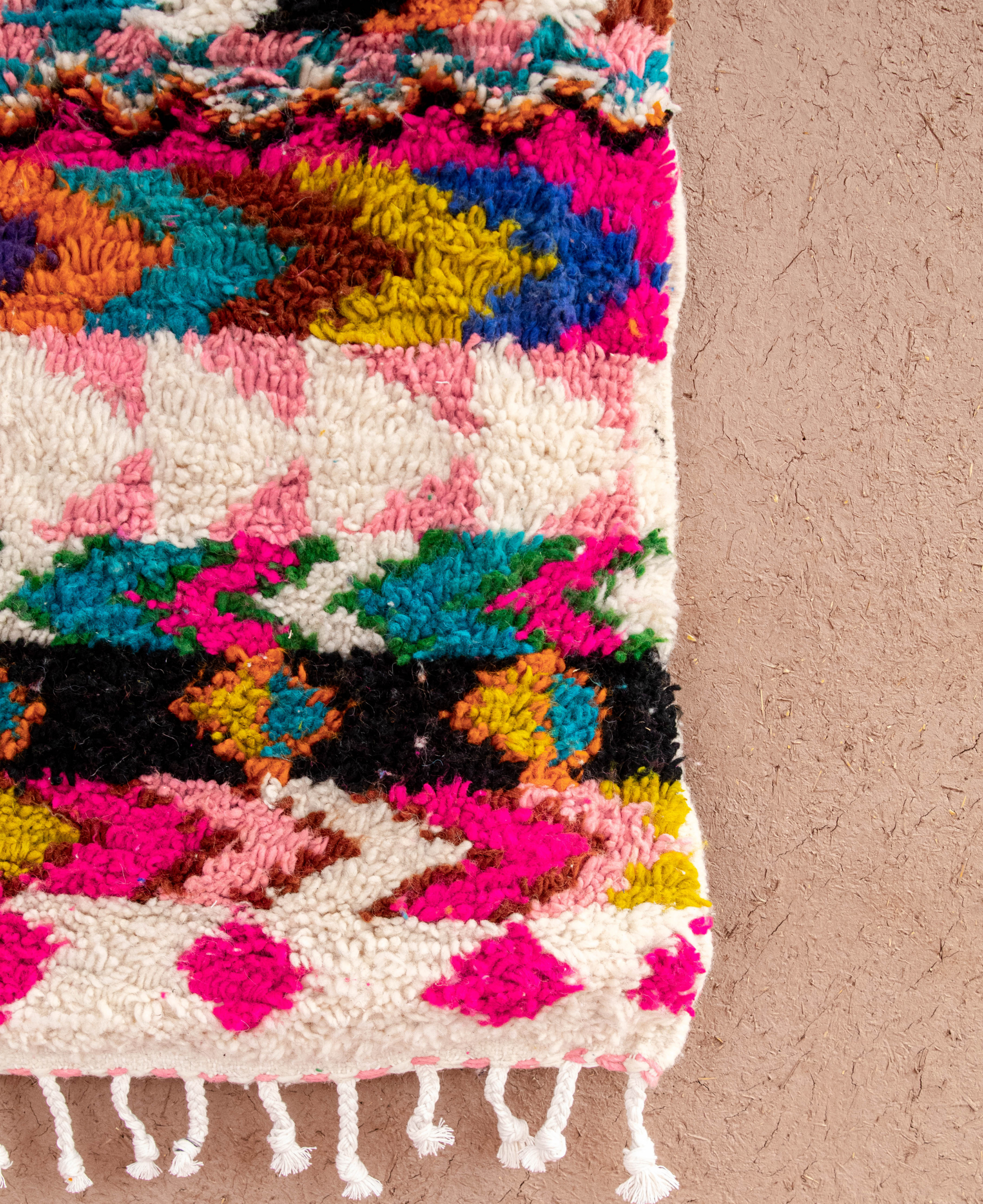 Moroccan Berber Beni Ourain Rug