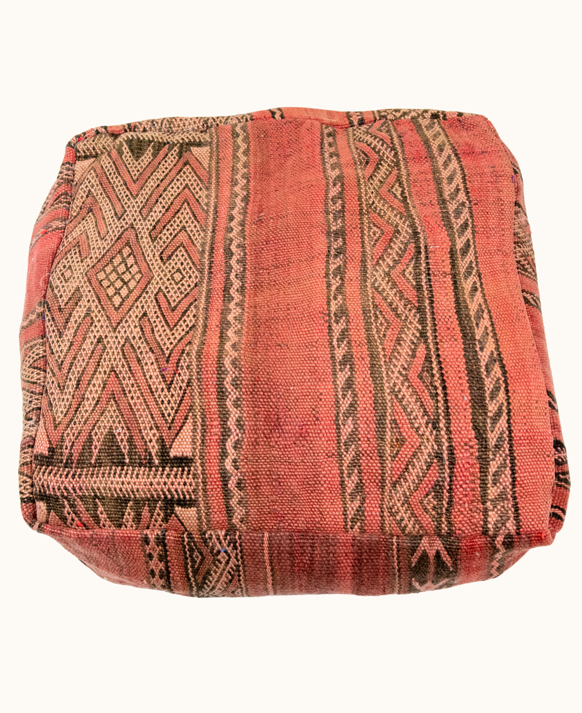 Handmade Moroccan Vintage Floor Cushion Pouf - 04