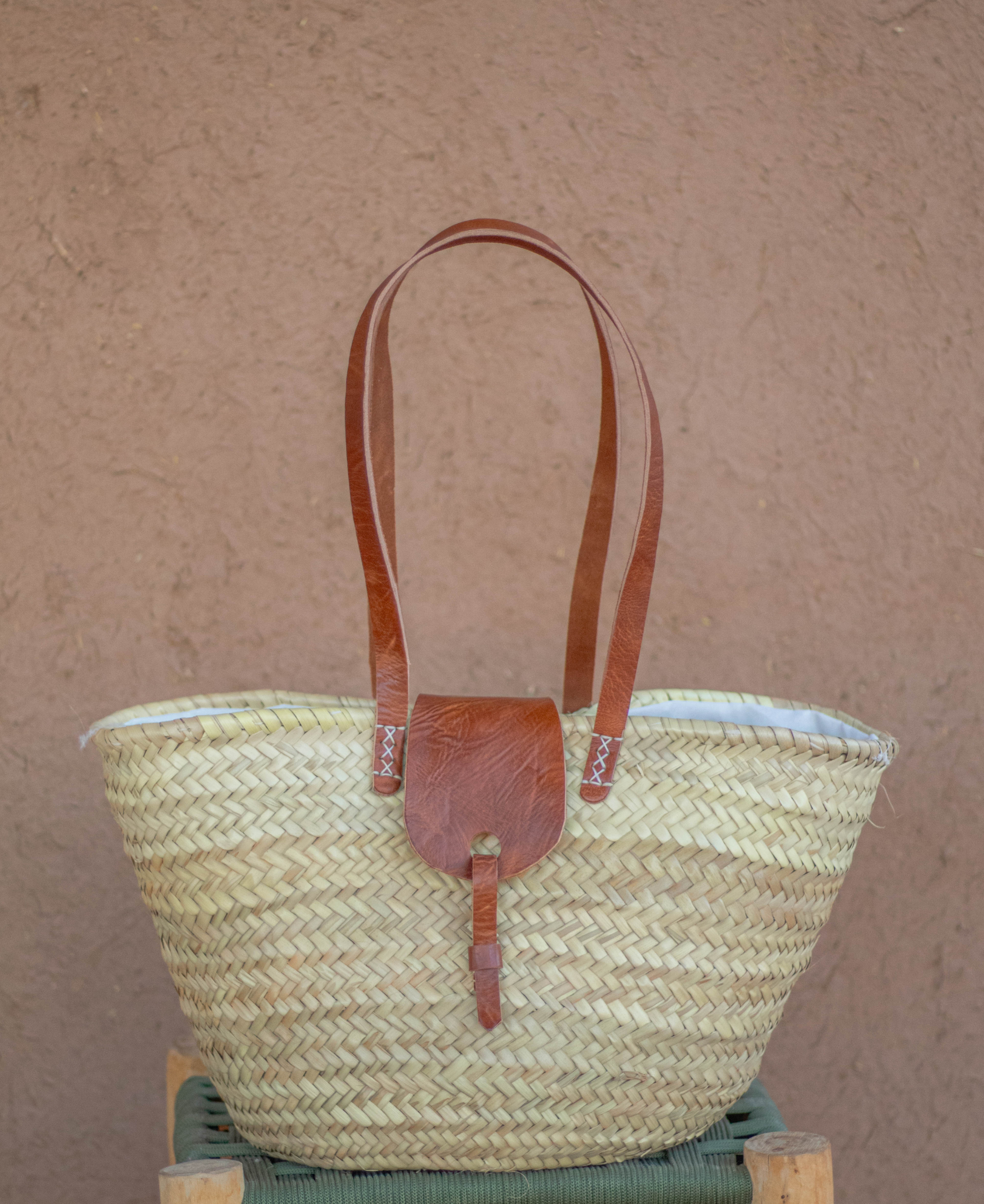 Moroccan Straw Baskets