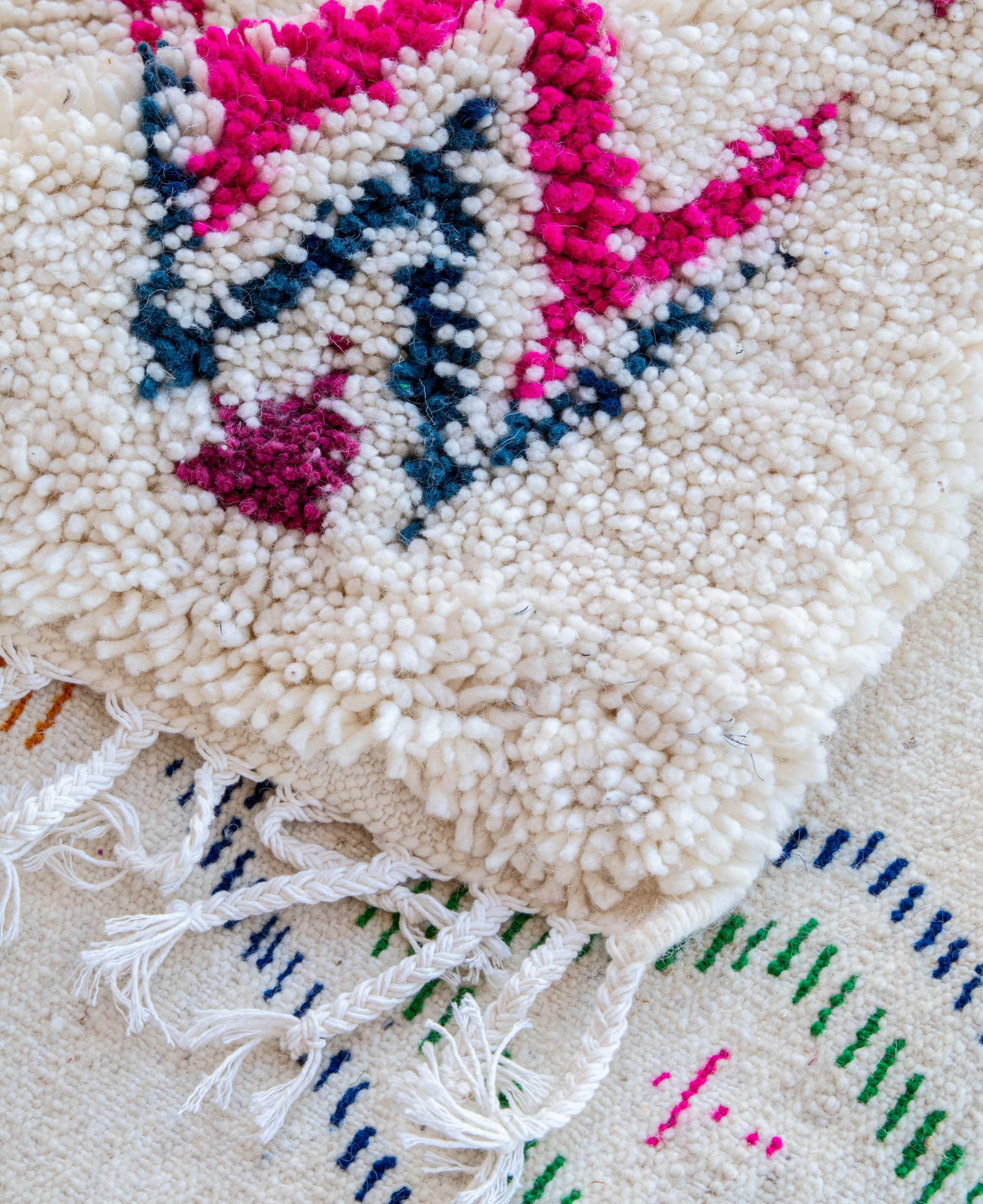 Moroccan Berber Beni Ourain Rug