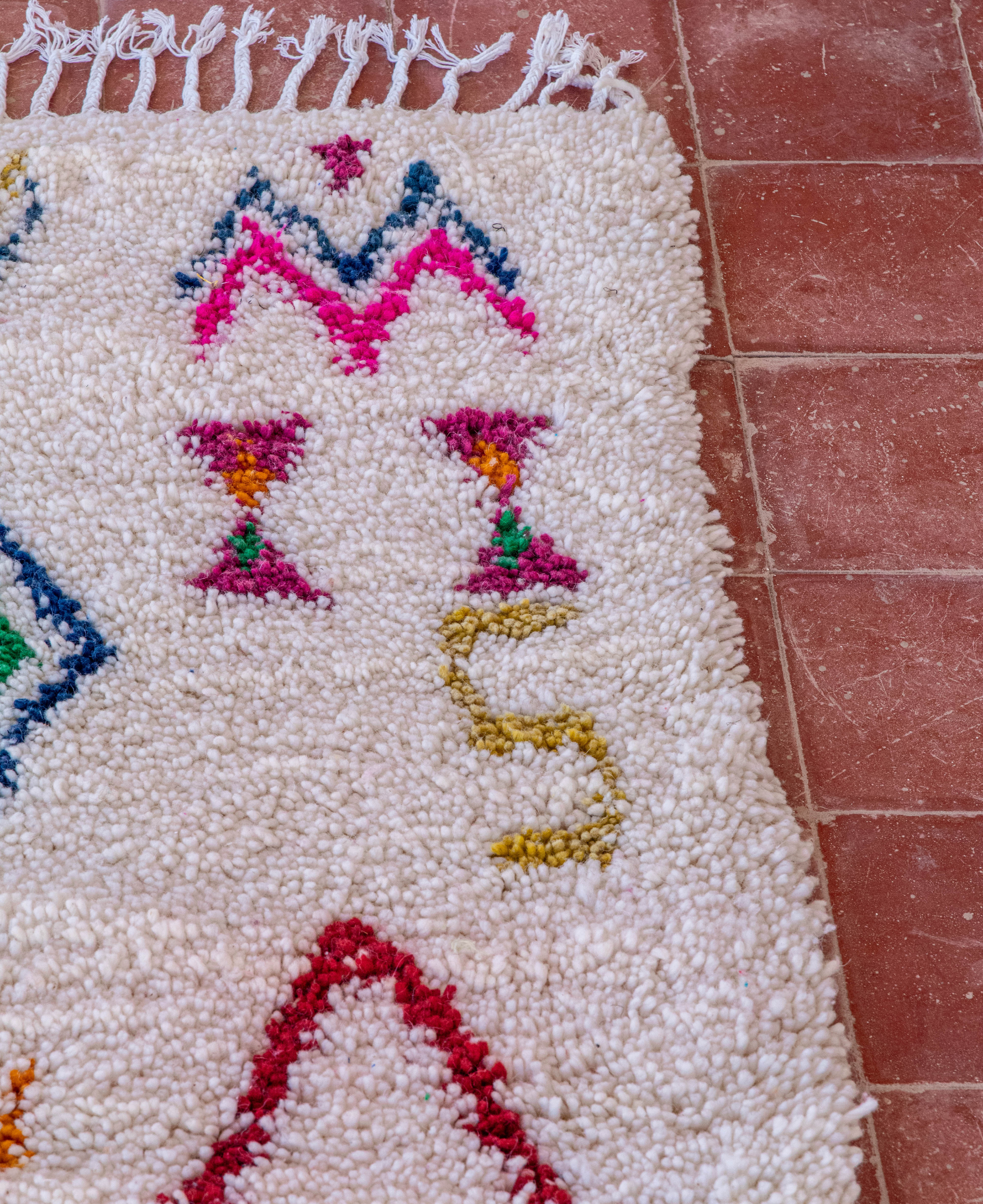 Moroccan Berber Beni Ourain Rug