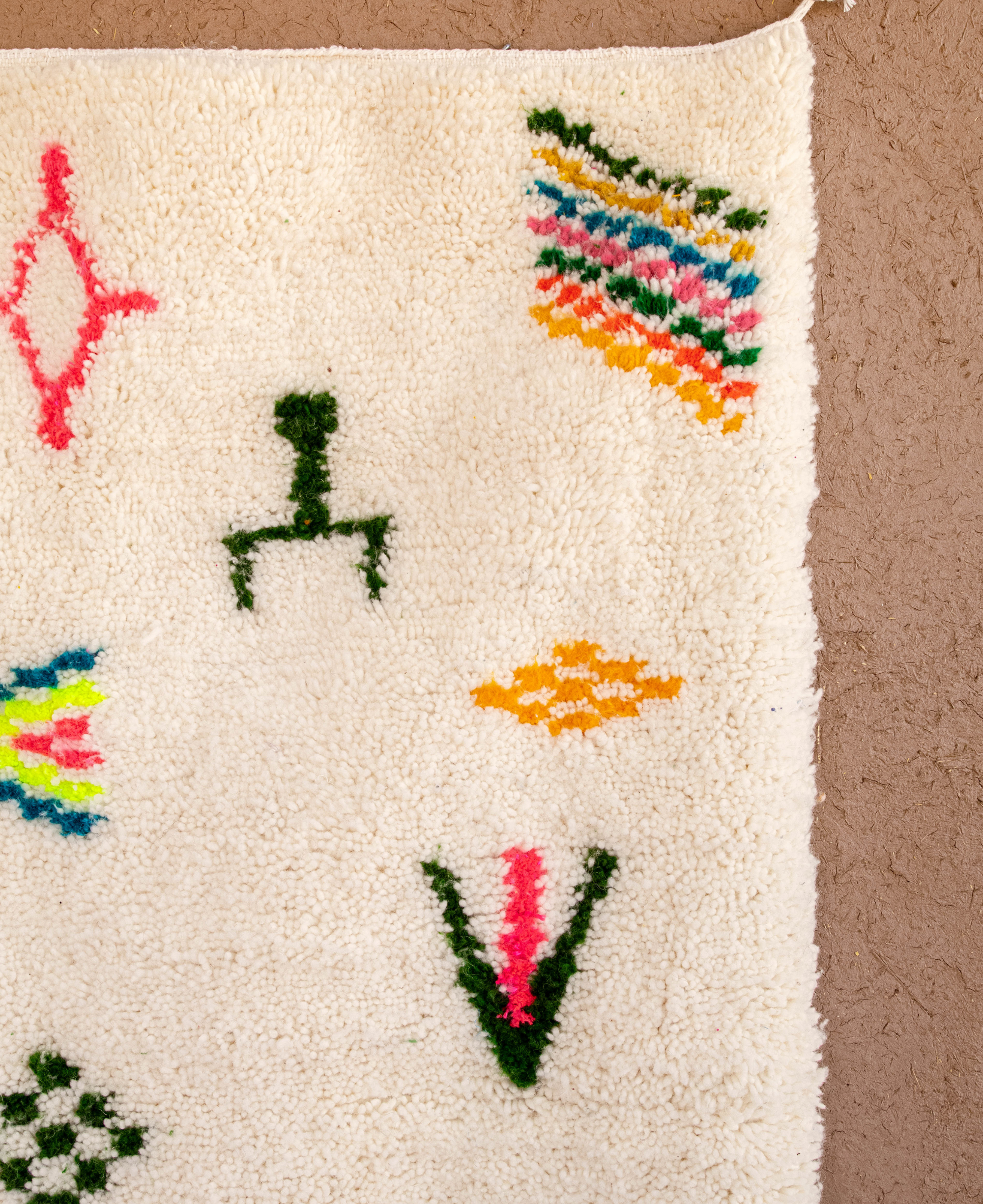 Moroccan Berber Beni Ourain Rug