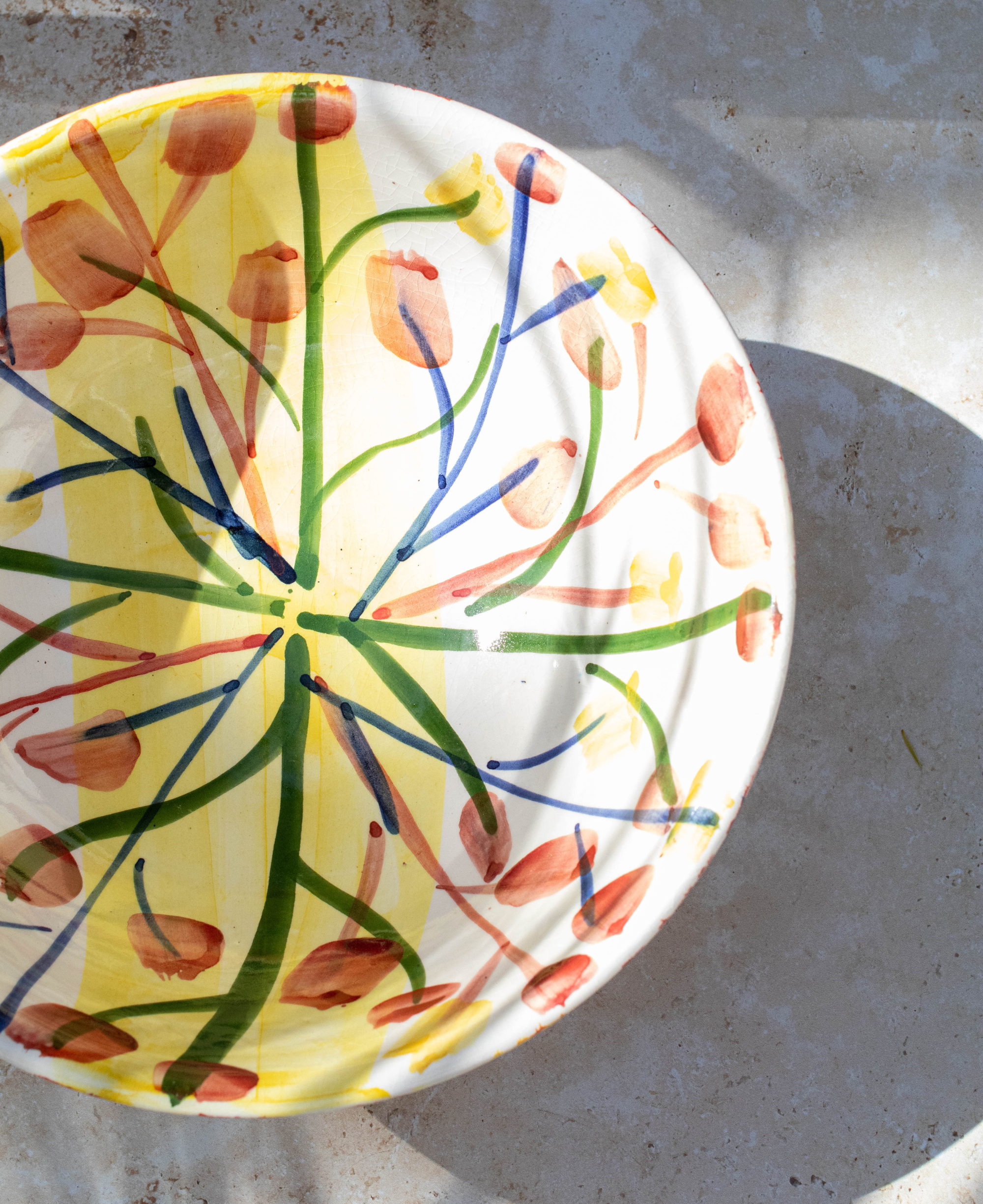 Handpainted Moroccan Bowls – Ourika Spring Collection