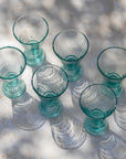 Handblown Moroccan Beldi Glass - Clear