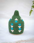 Hand-Woven Moroccan Wool Pot - 026