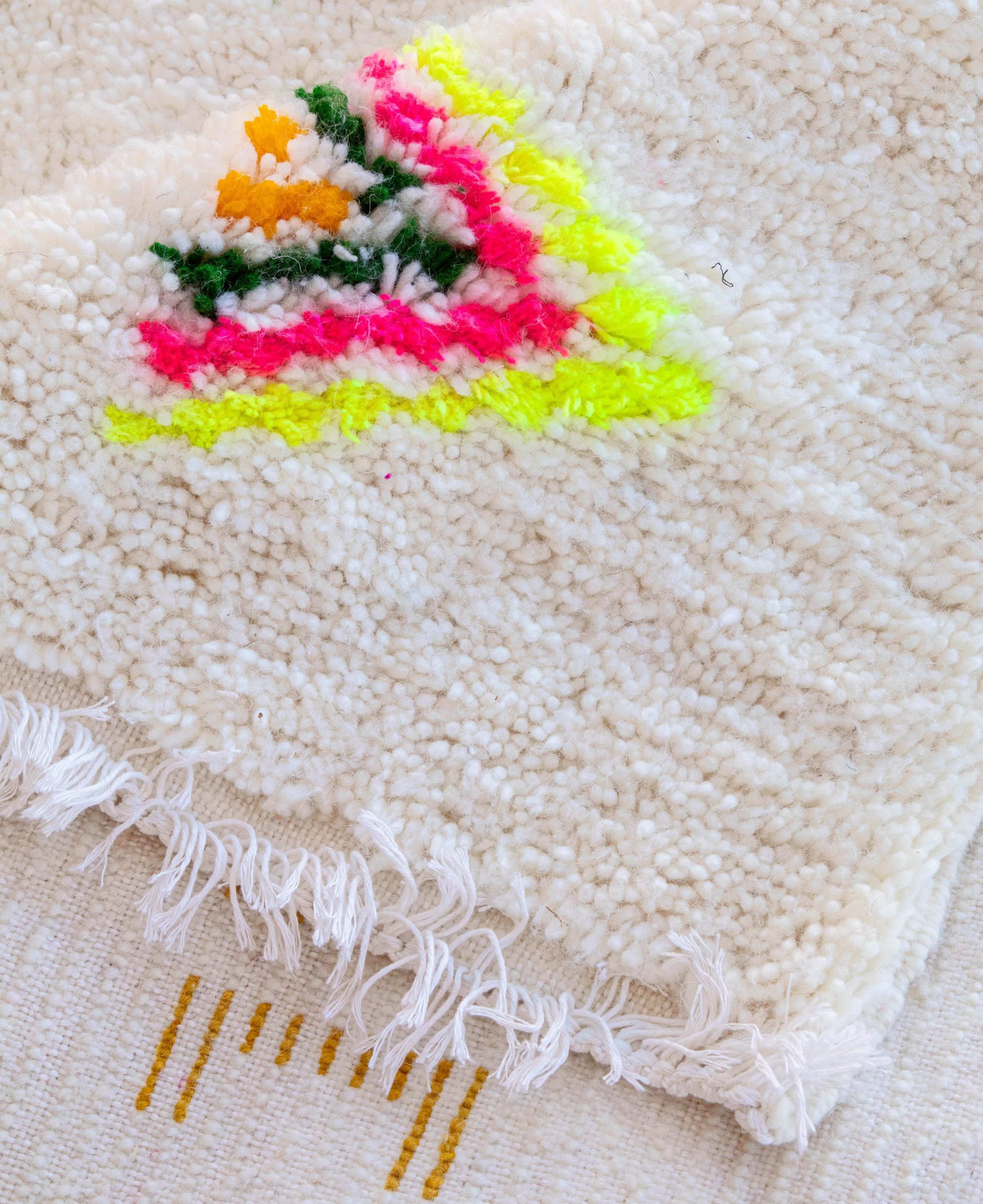 Moroccan Berber Beni Ourain Rug