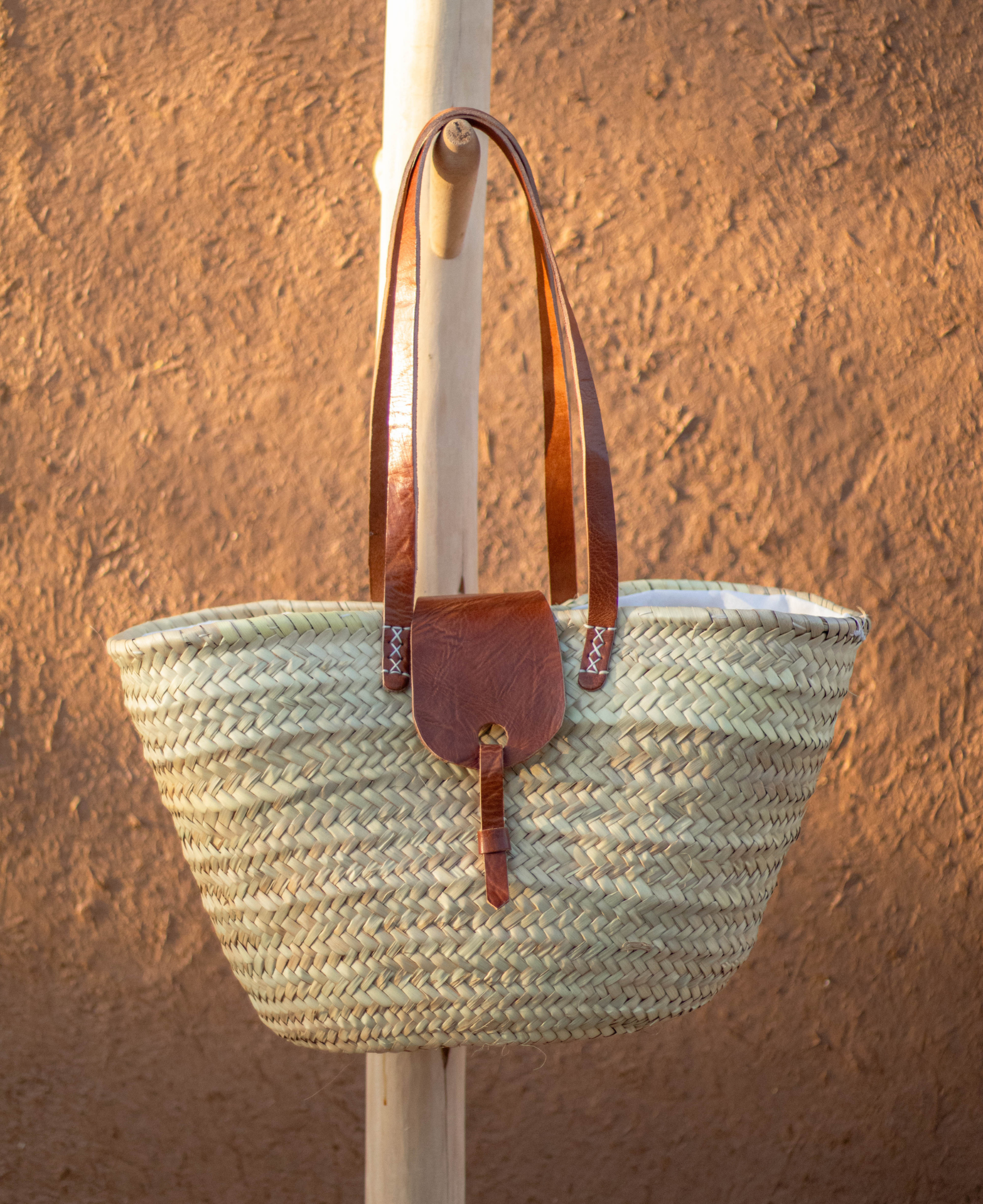 Moroccan Straw Baskets