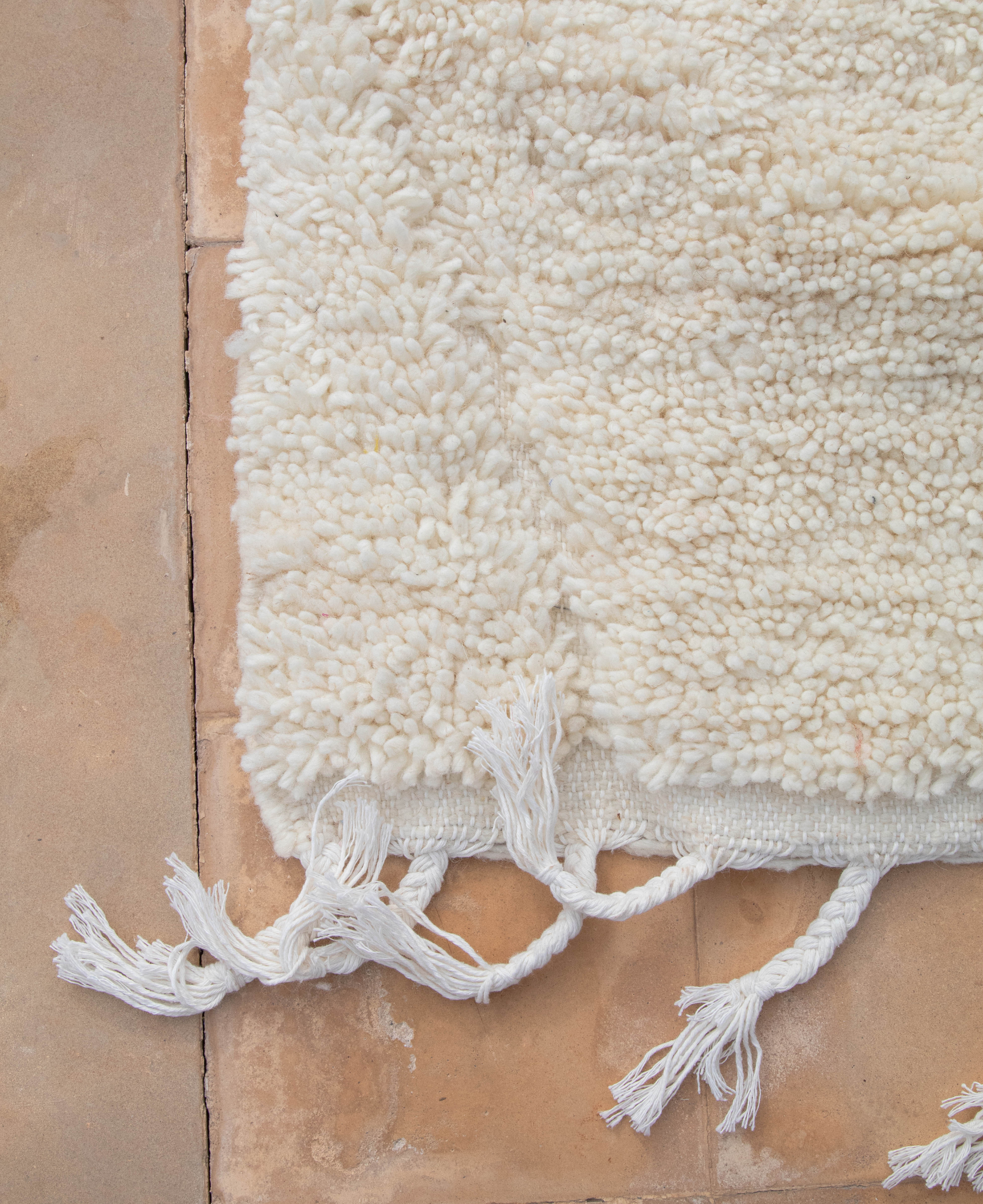 Shag Moroccan Beni Ourain Rug