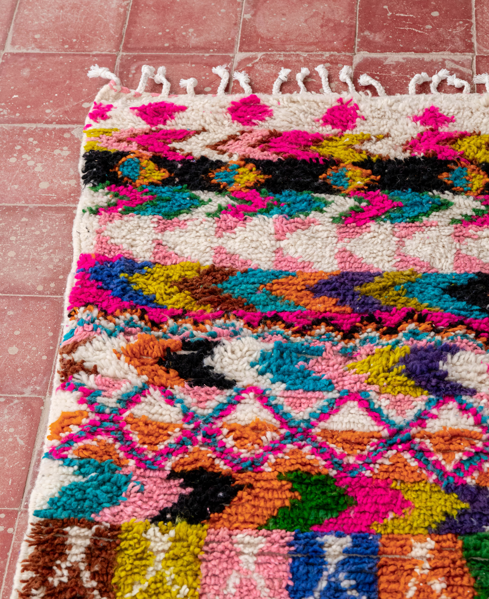 Moroccan Berber Beni Ourain Rug