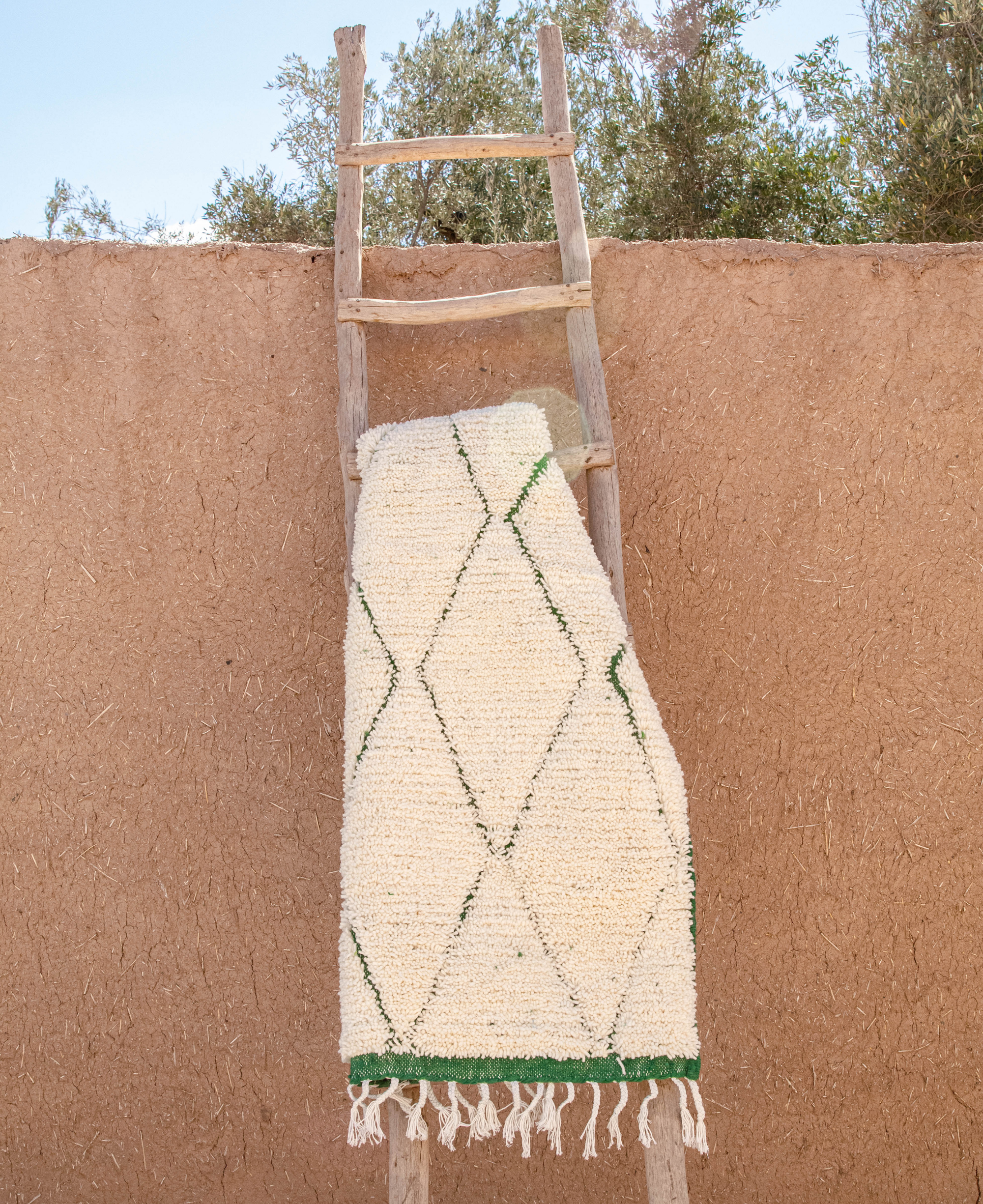 Moroccan Berber Beni Ourain Rug