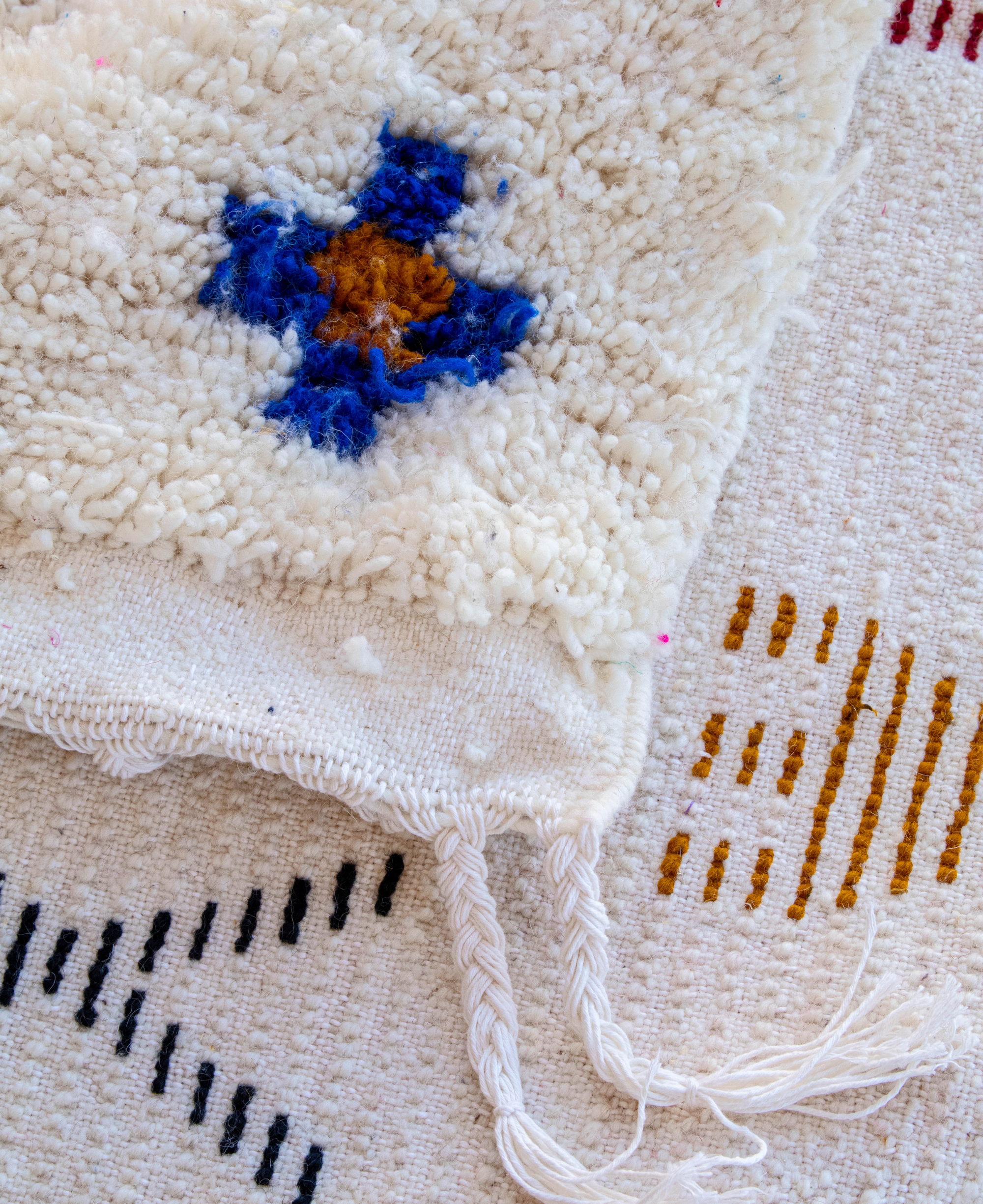 Moroccan Berber Beni Ourain Rug