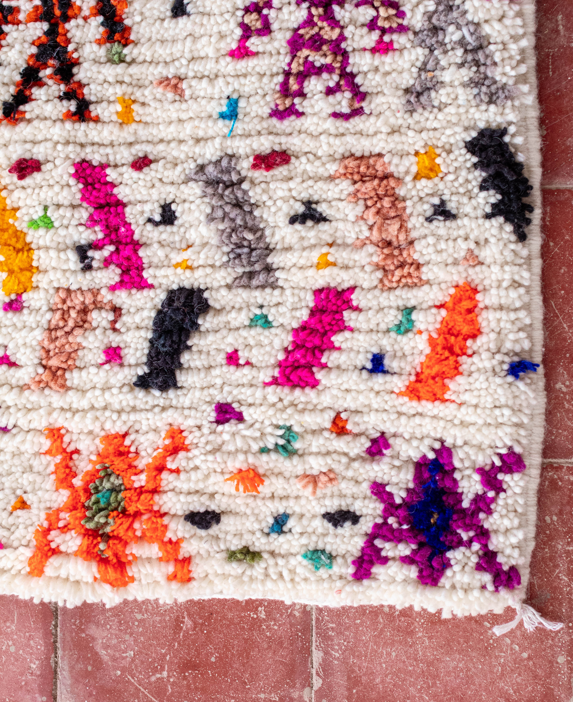 Moroccan Berber Beni Ourain Rug
