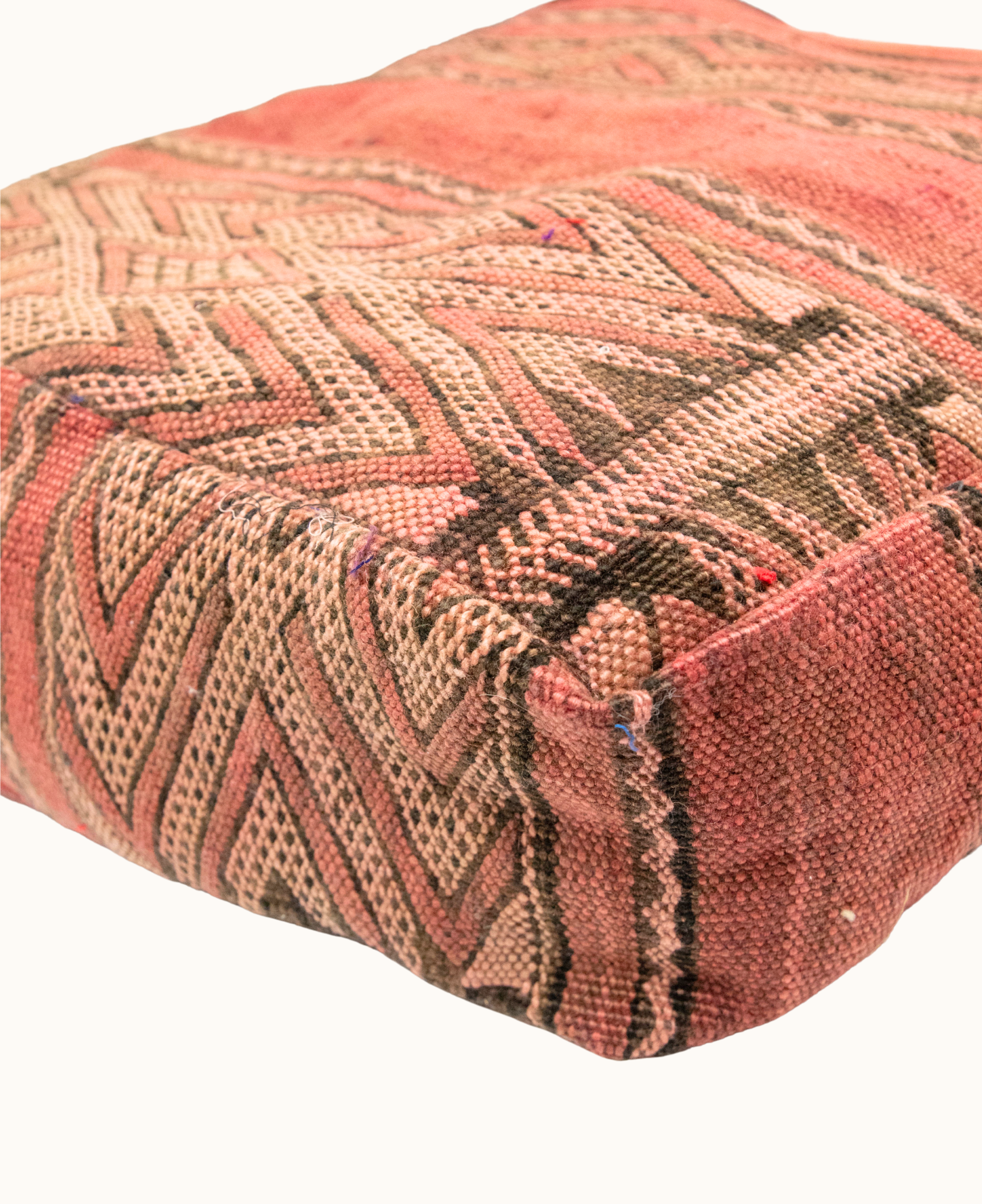 Handmade Moroccan Vintage Floor Cushion Pouf - 04