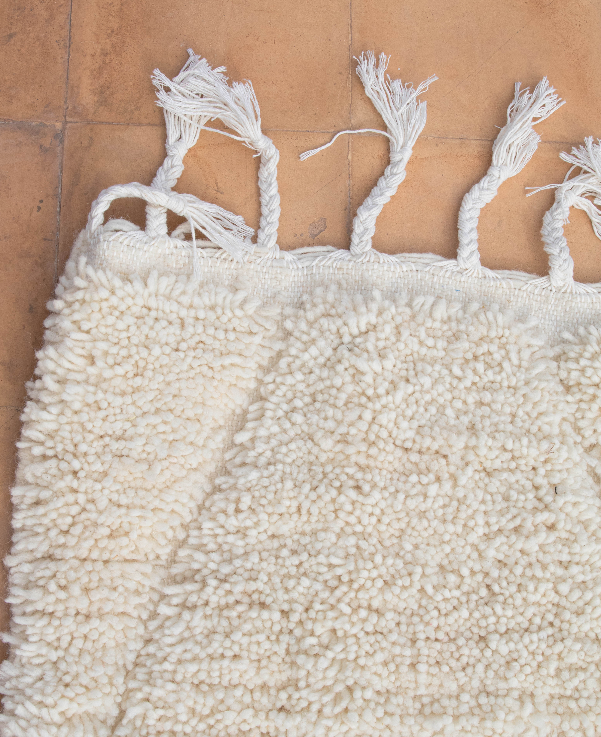 Shag Moroccan Beni Ourain Rug