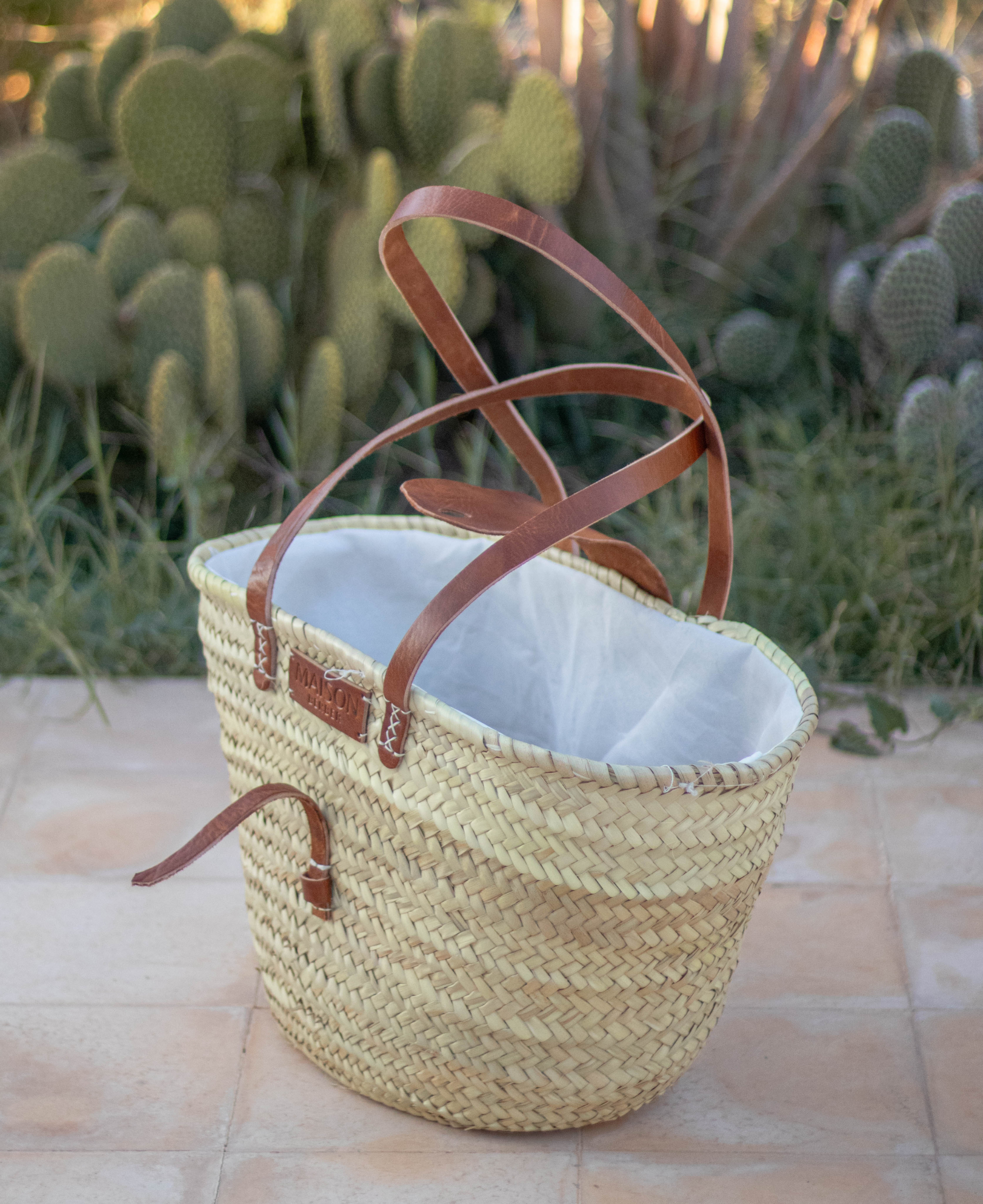 Moroccan Straw Baskets