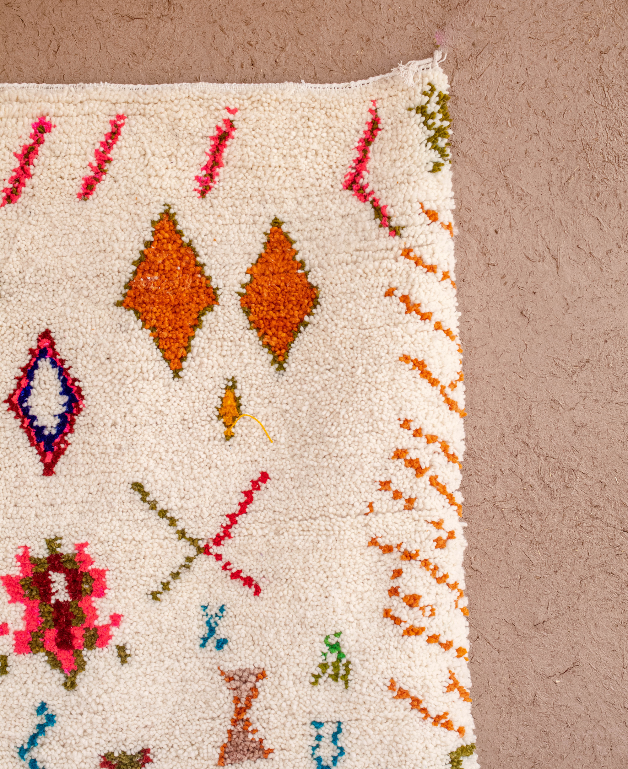 Moroccan Berber Beni Ourain Rug