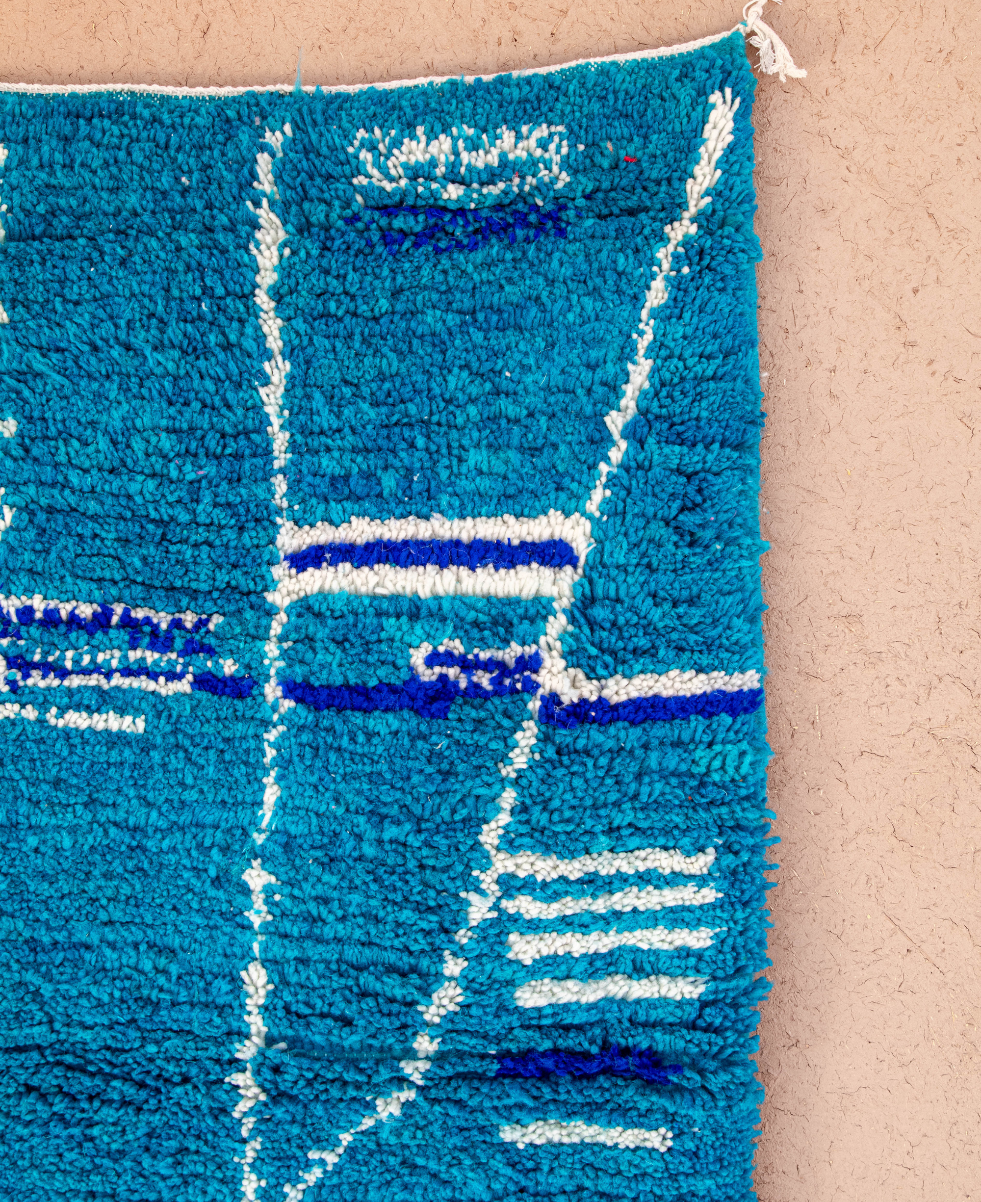 Moroccan Berber Beni Ourain Rug