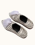 Moroccan Handmade Womens Babouche Slippers with African-Inspired Patterns