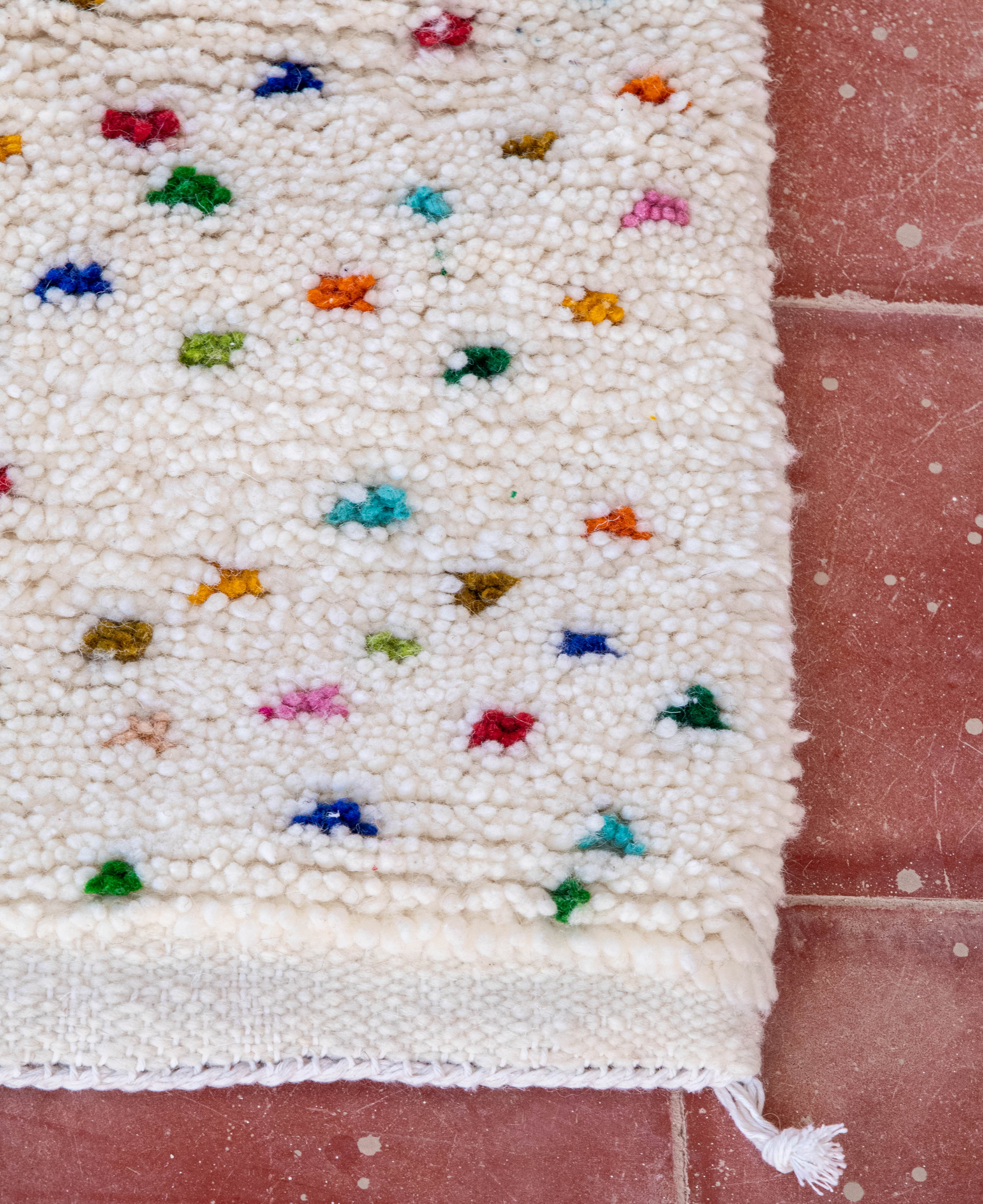 Moroccan Berber Beni Ourain Rug