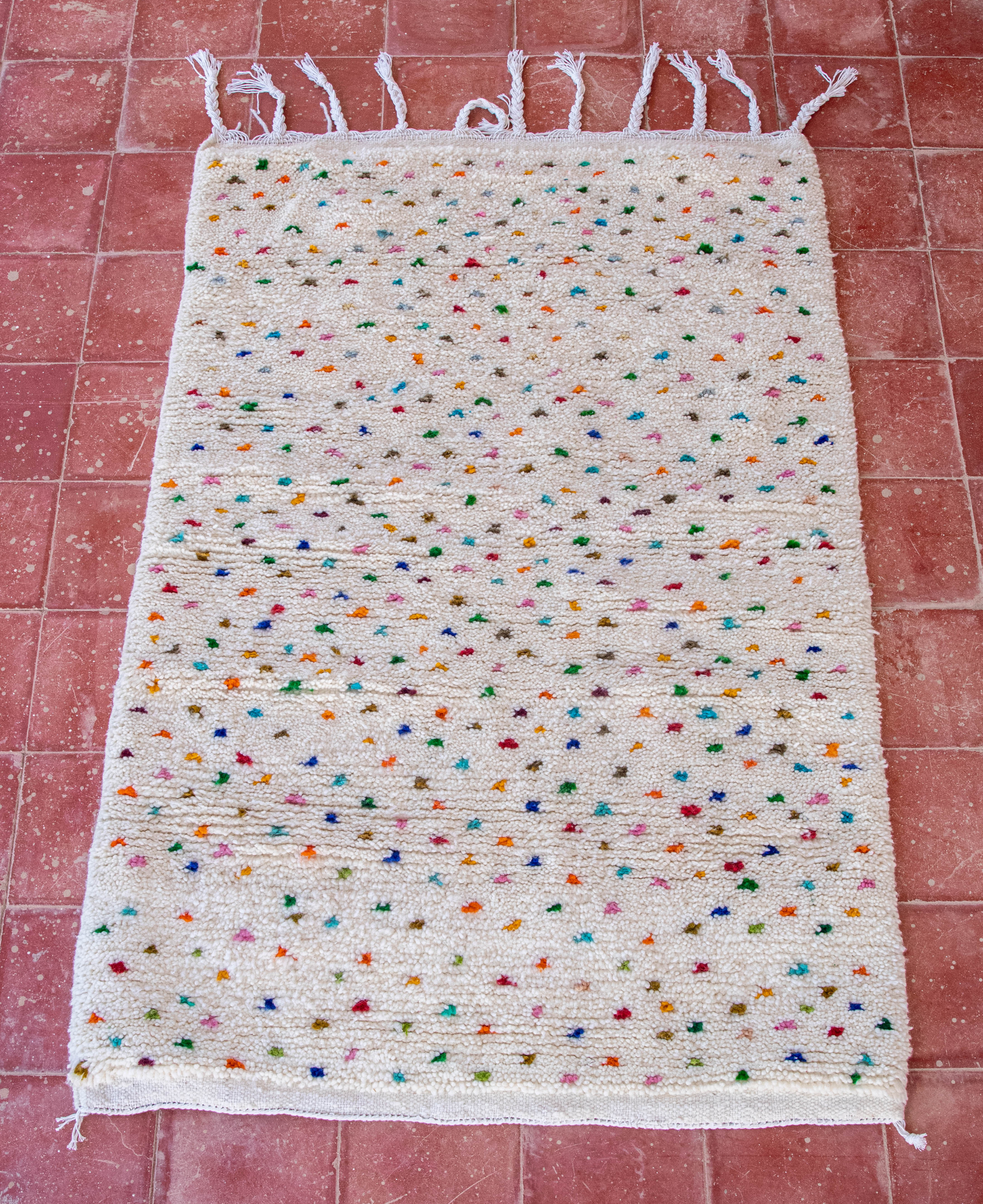 Moroccan Berber Beni Ourain Rug