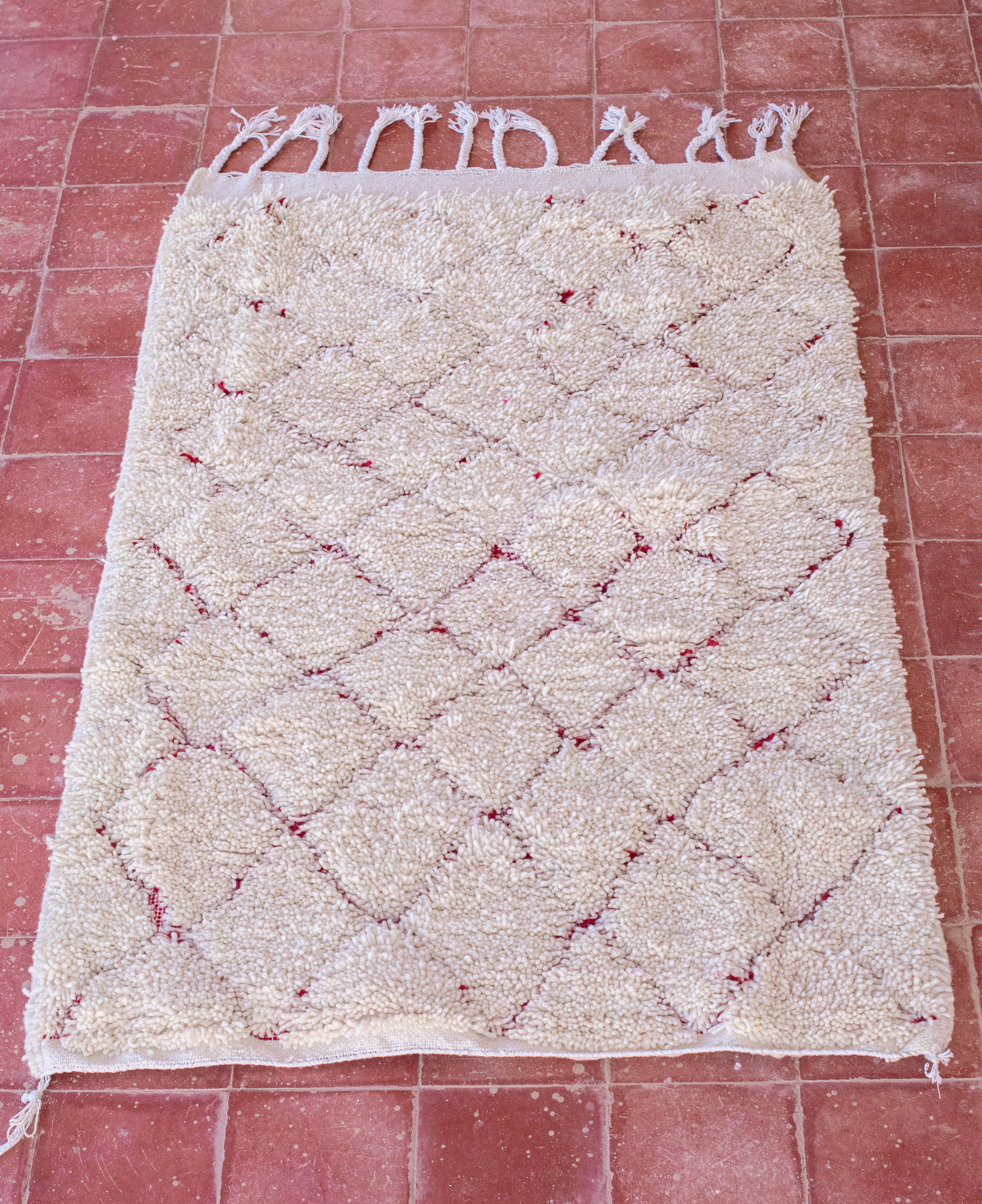 Moroccan Berber Beni Ourain Rug