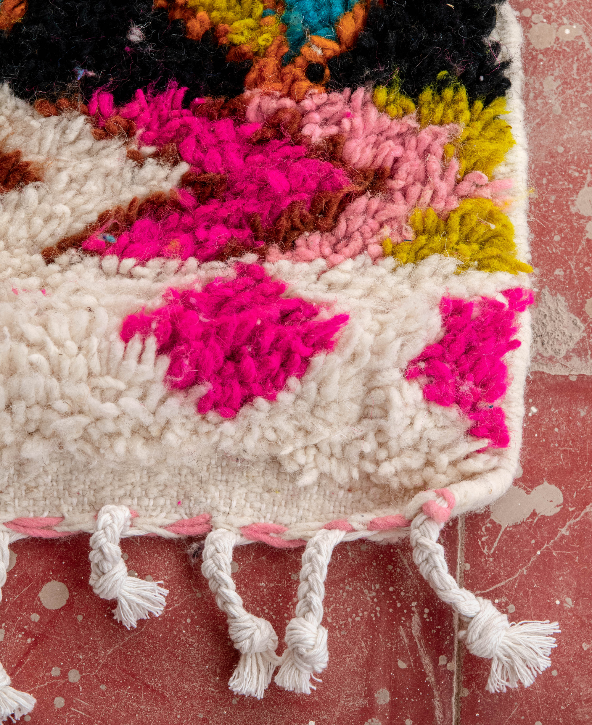 Moroccan Berber Beni Ourain Rug