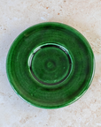 Tazekka Green Moroccan Ceramic Espresso Set