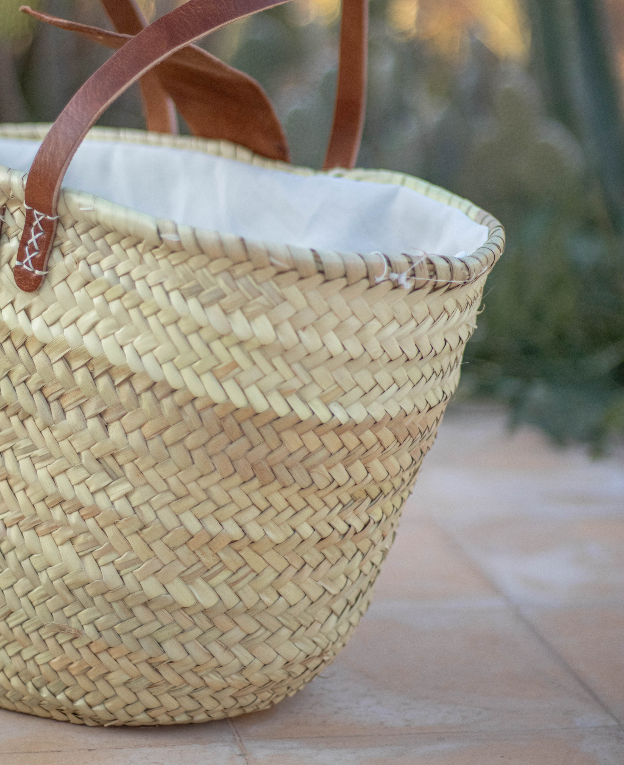 Moroccan Straw Baskets