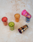 Handcrafted Moroccan Tea Glasses Set