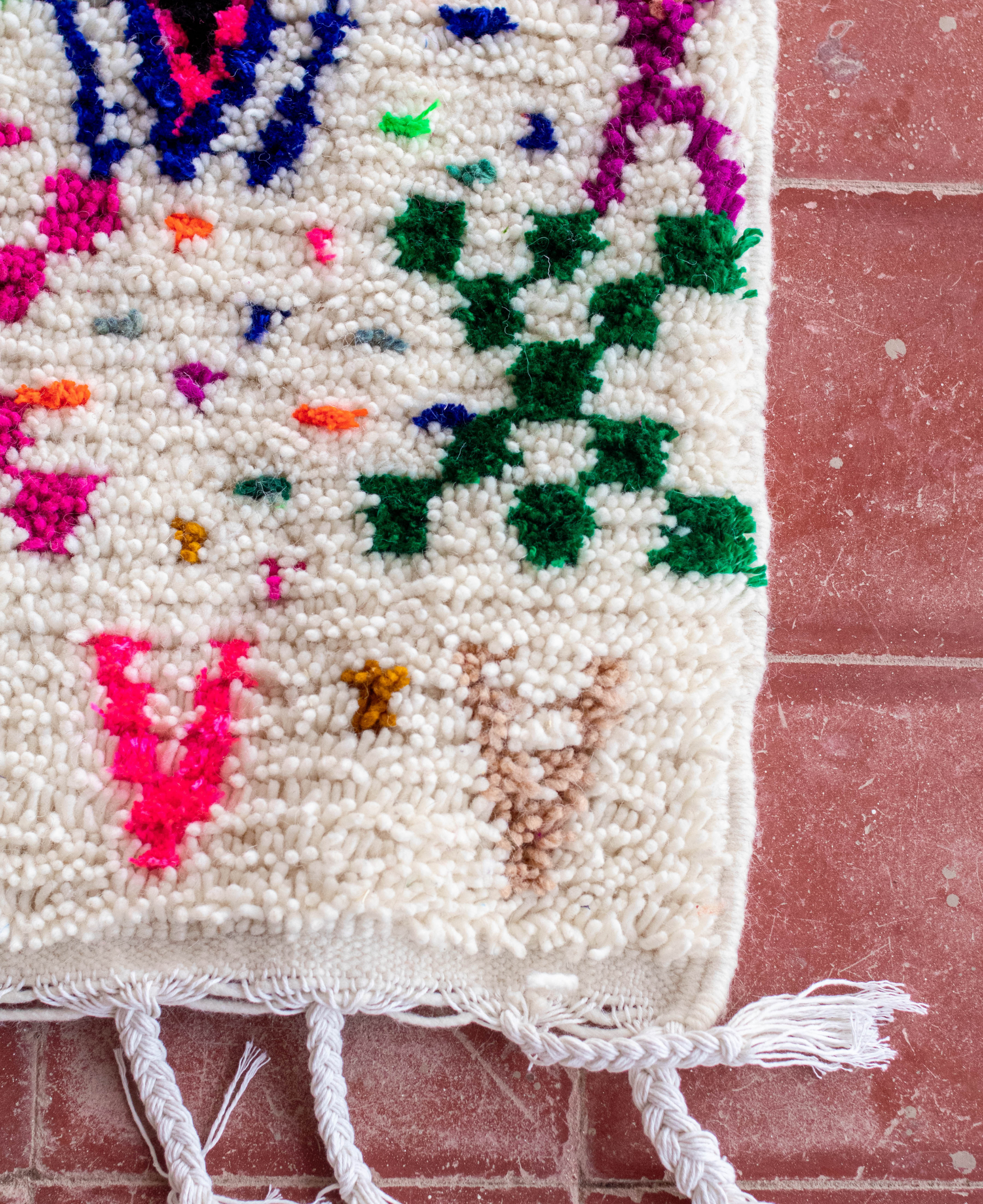 Moroccan Berber Beni Ourain Rug