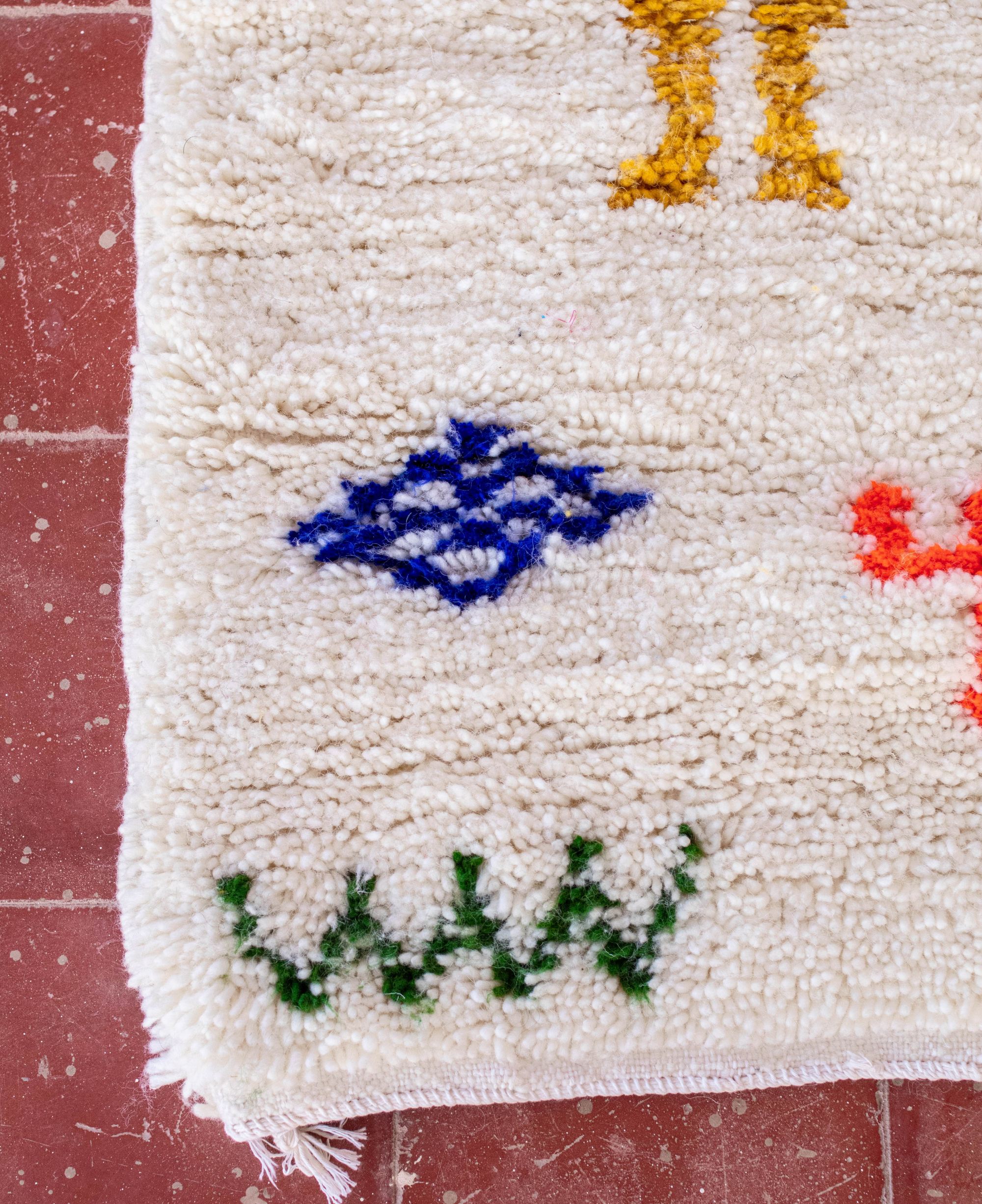Moroccan Berber Beni Ourain Rug