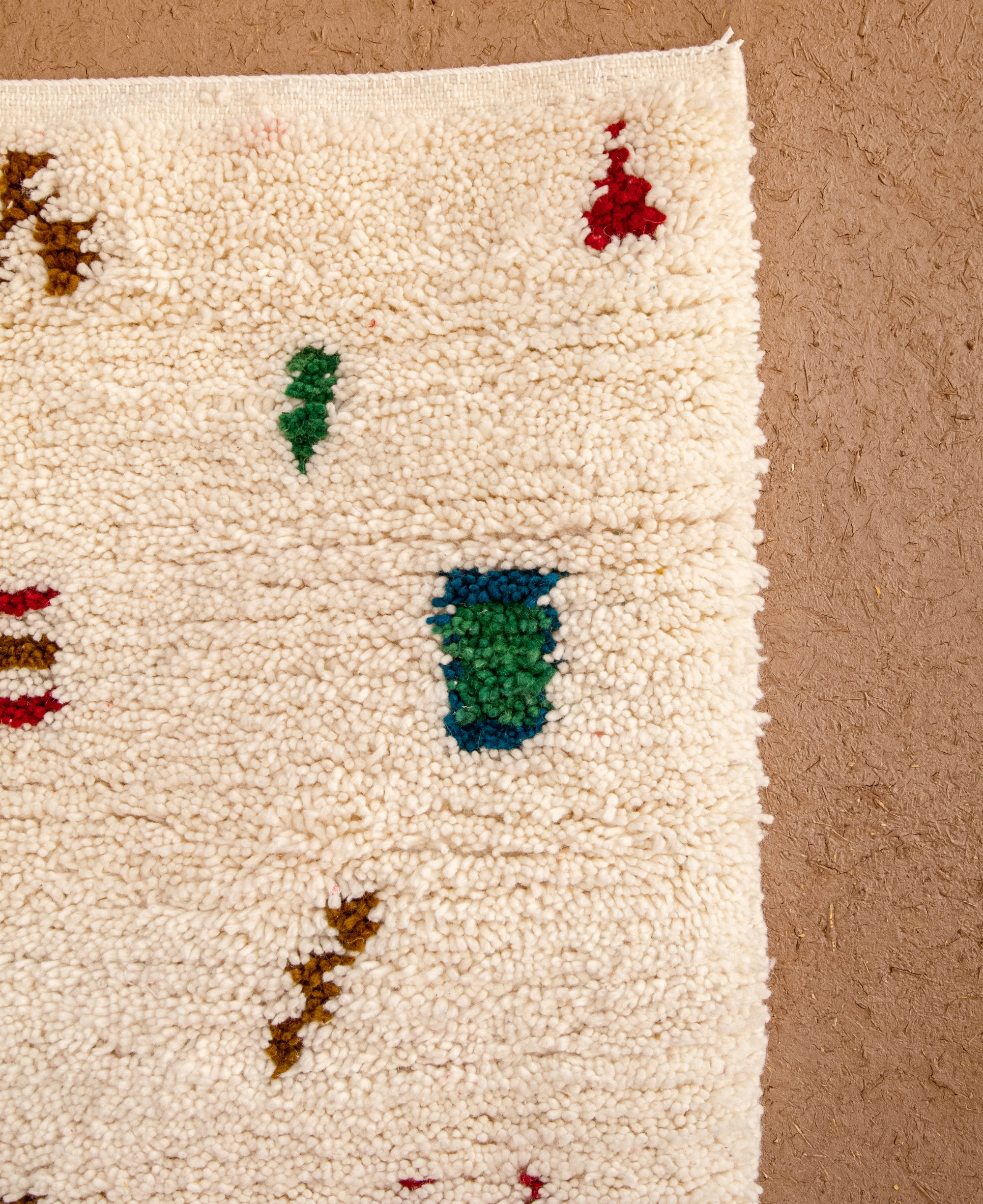 Moroccan Berber Beni Ourain Rug