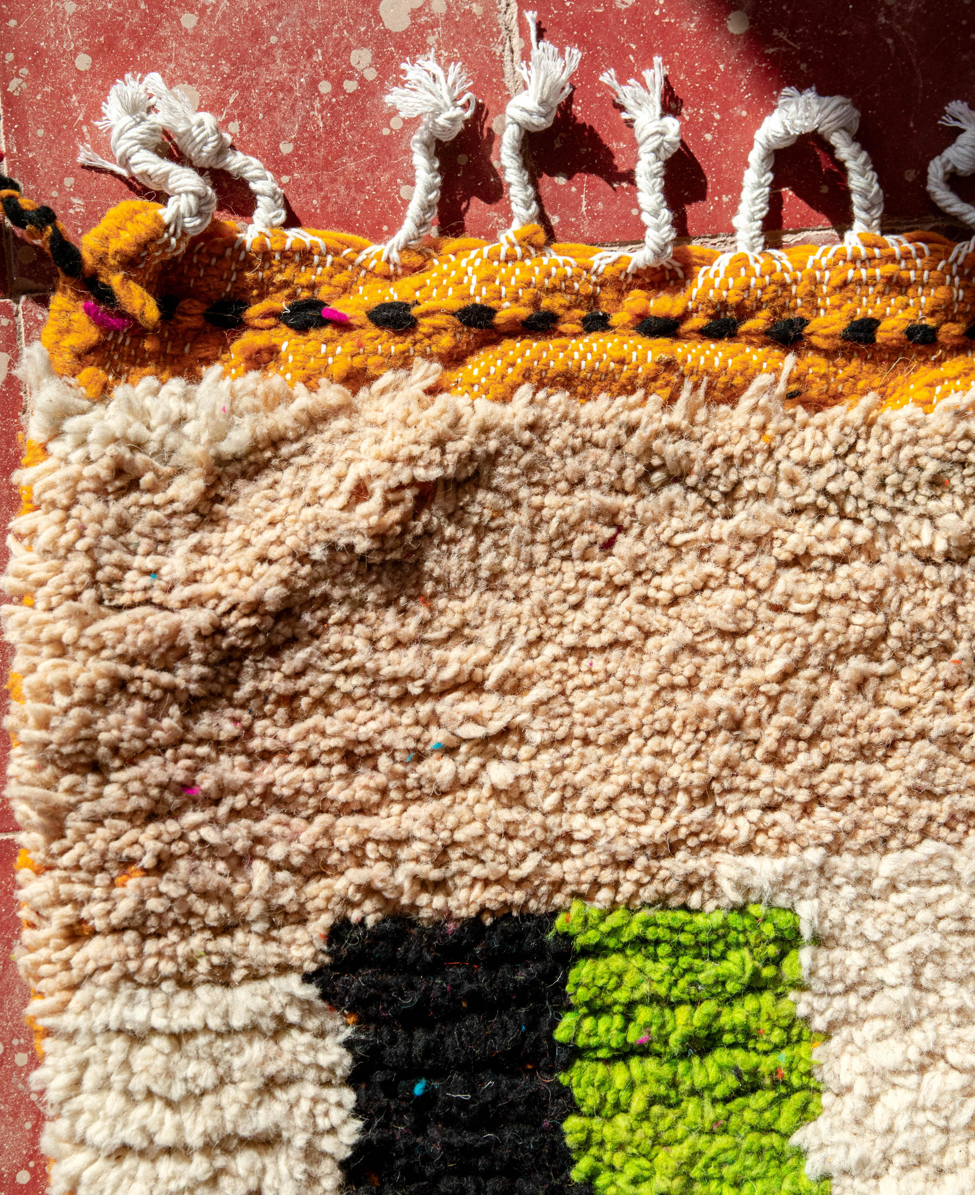 Moroccan Berber Beni Ourain Rug