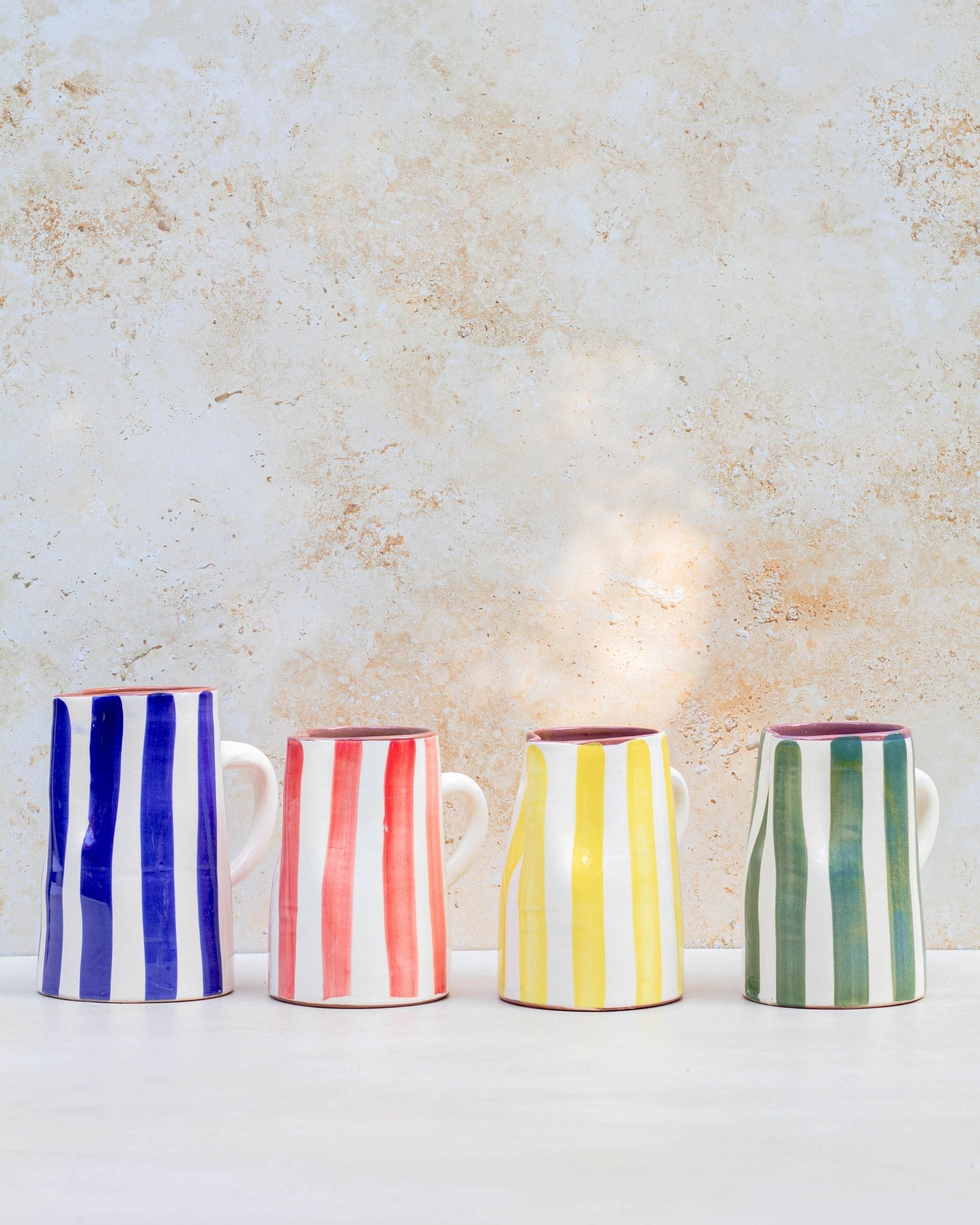 Moroccan Striped Jug