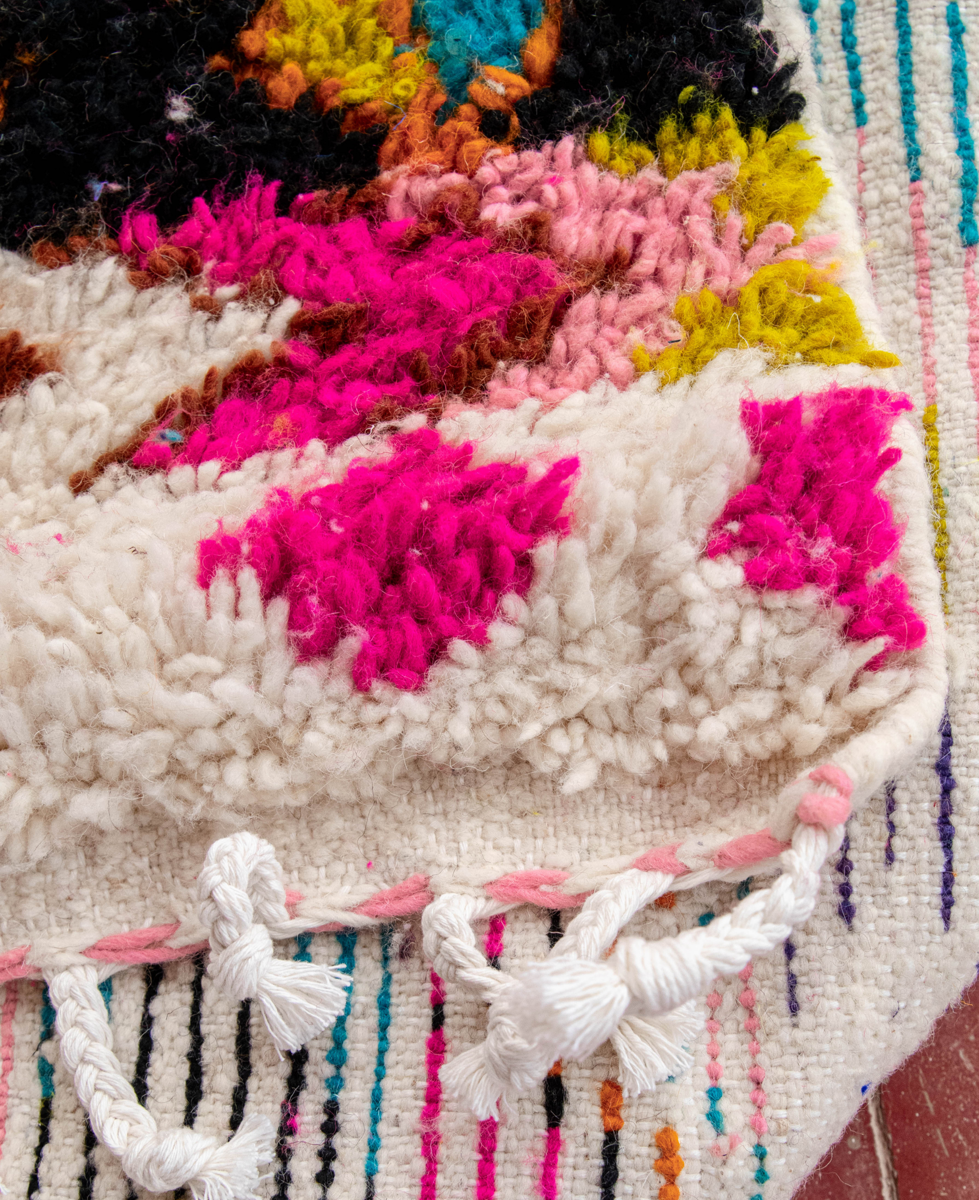 Moroccan Berber Beni Ourain Rug