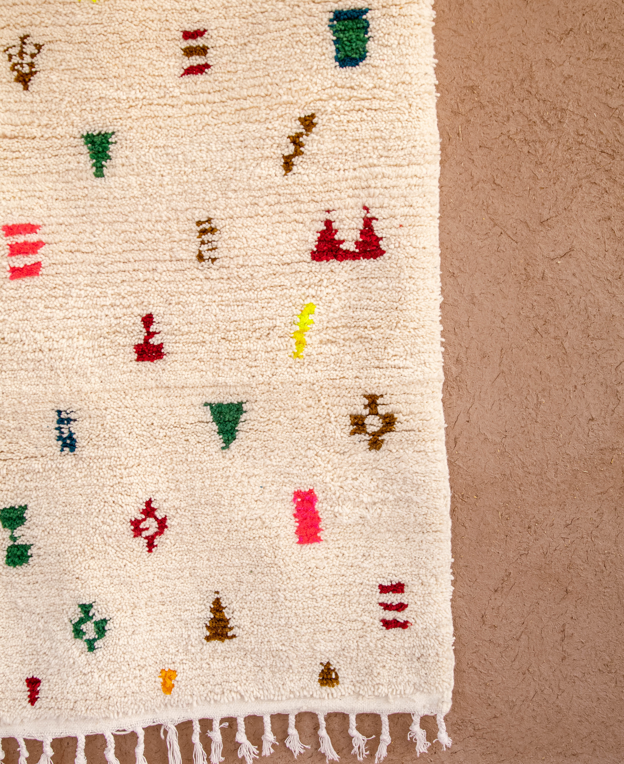 Moroccan Berber Beni Ourain Rug