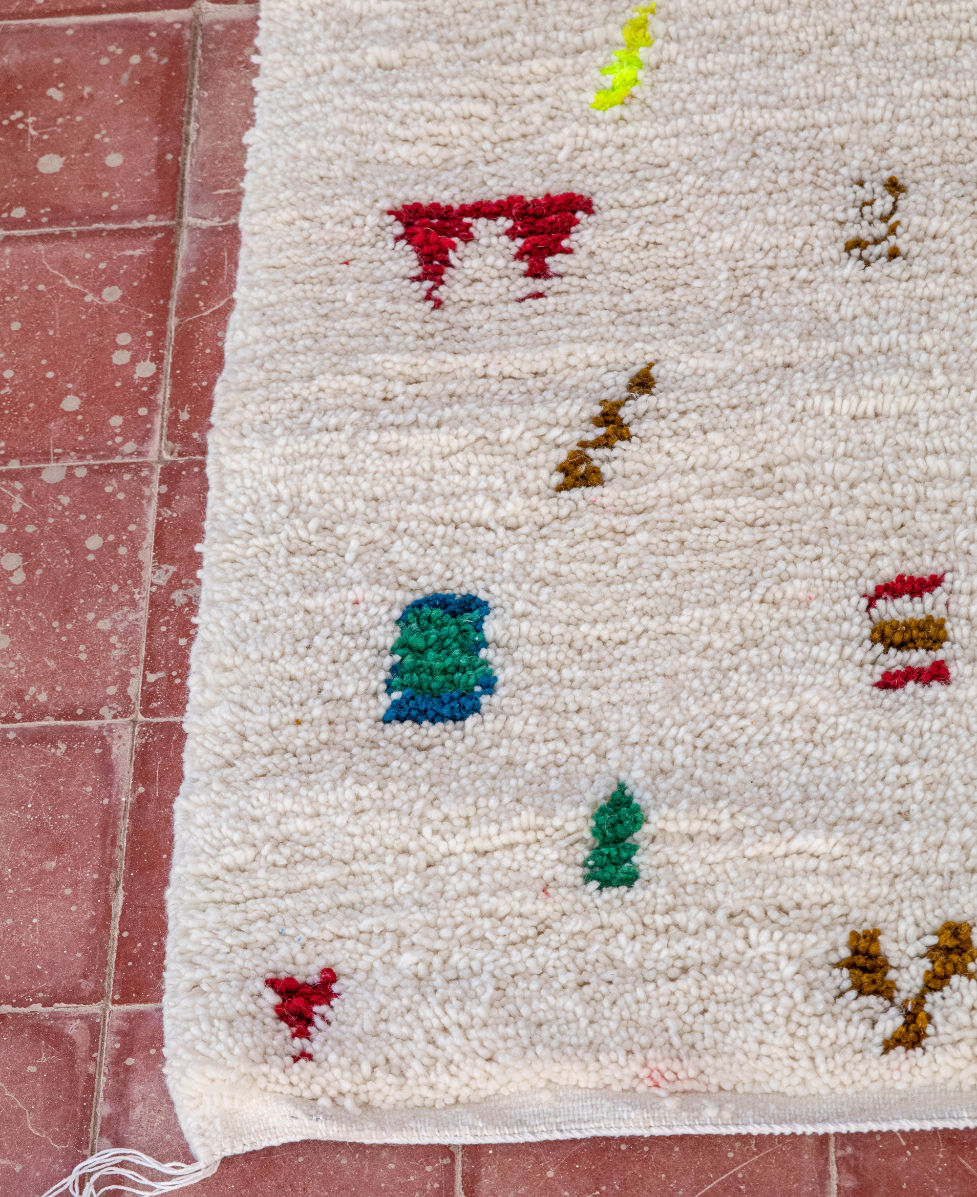 Moroccan Berber Beni Ourain Rug