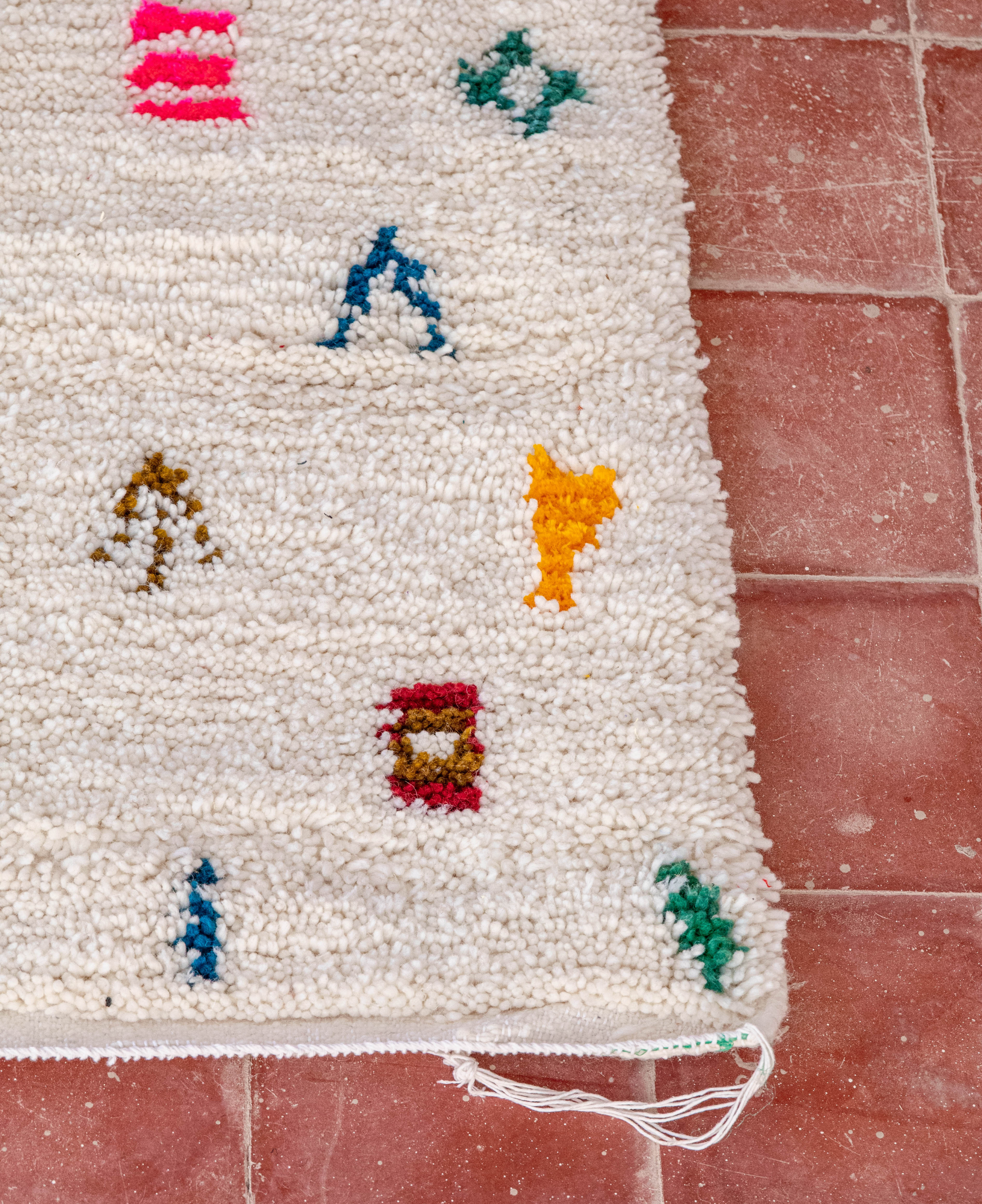Moroccan Berber Beni Ourain Rug