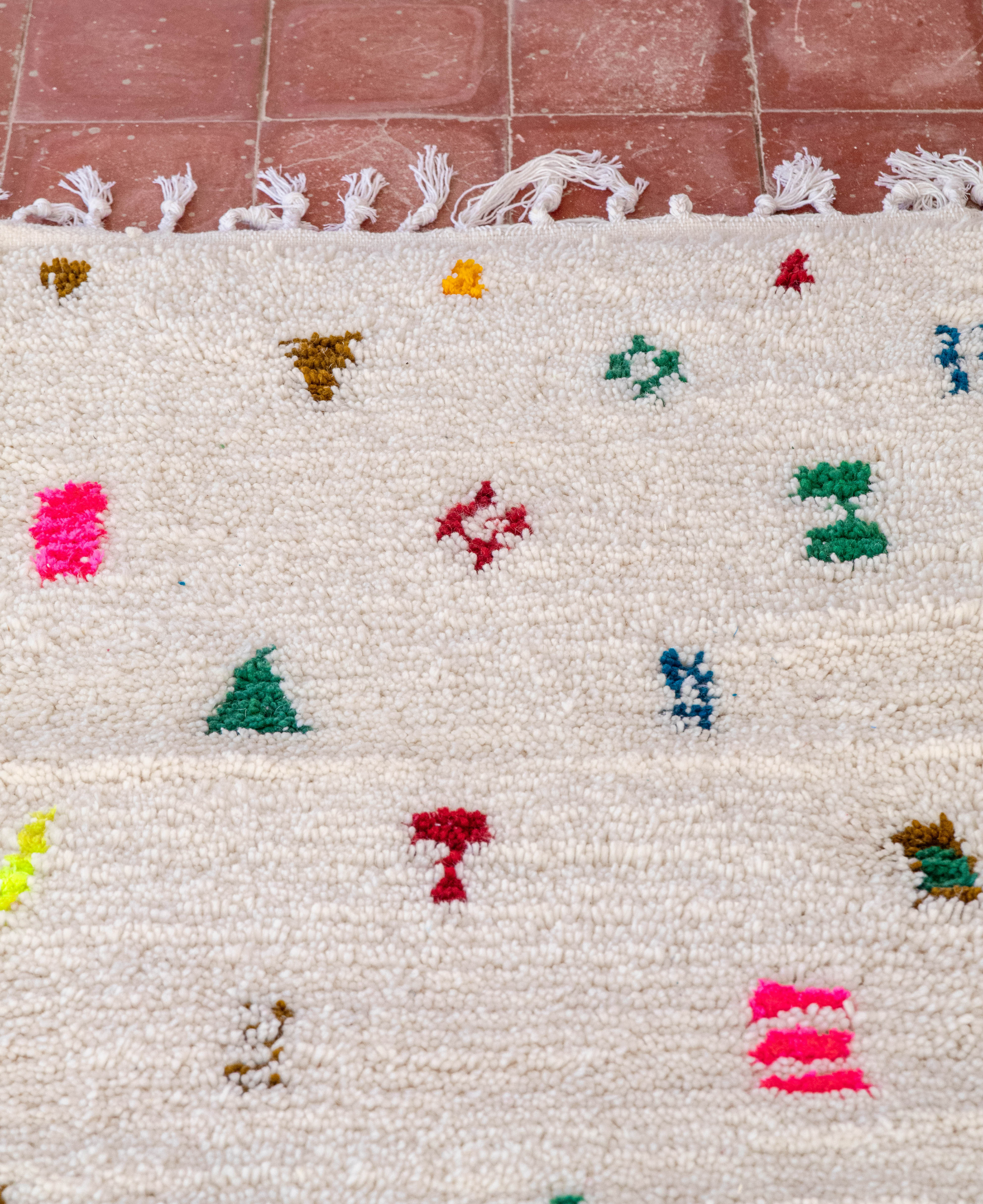 Moroccan Berber Beni Ourain Rug
