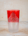 Set of 6 Moroccan Multicoloured Tea Glasses