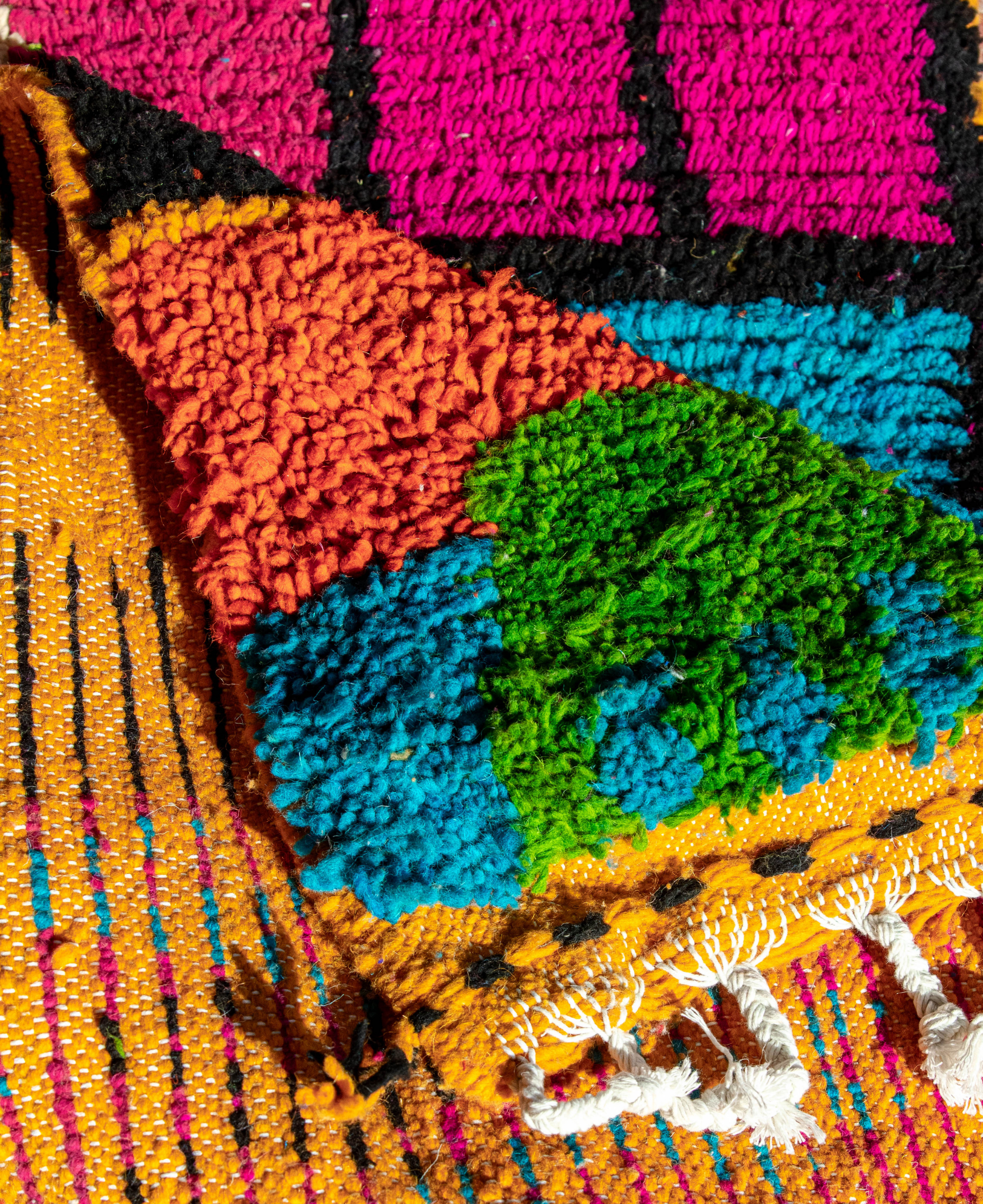 Moroccan Berber Beni Ourain Rug
