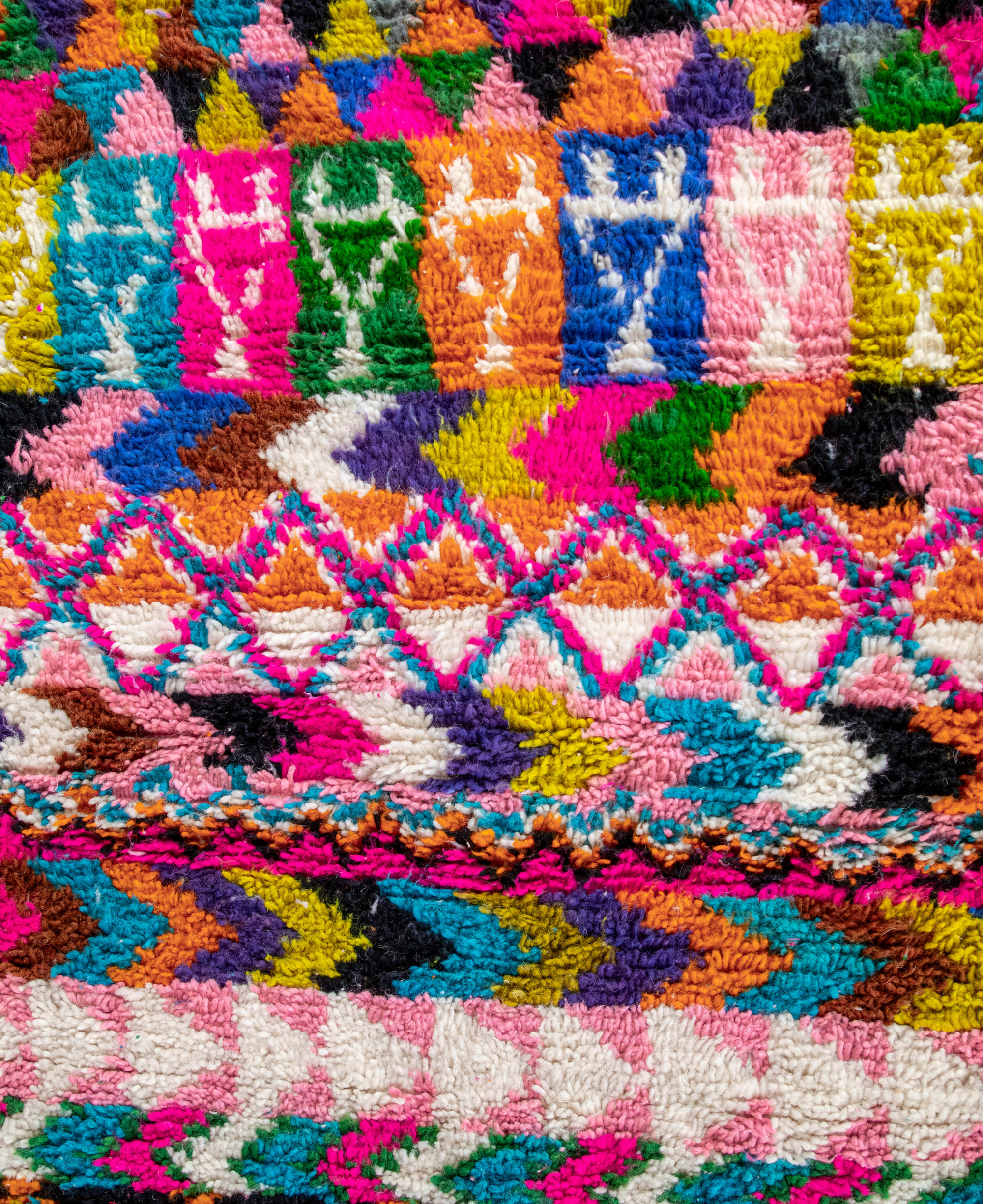 Moroccan Berber Beni Ourain Rug